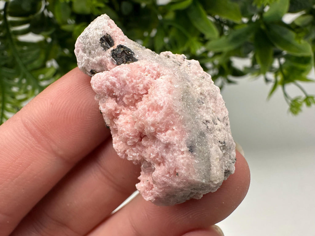 Pink Rhodochrosite Crystal: Starnica Mine, Bulgaria, Home Decor