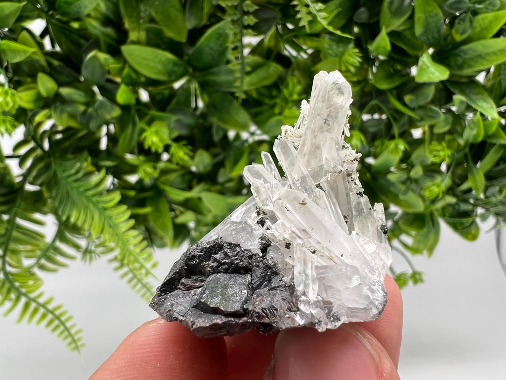 Quartz with Sphalerite: Bulgaria Crystal Stone, Minerals Collection