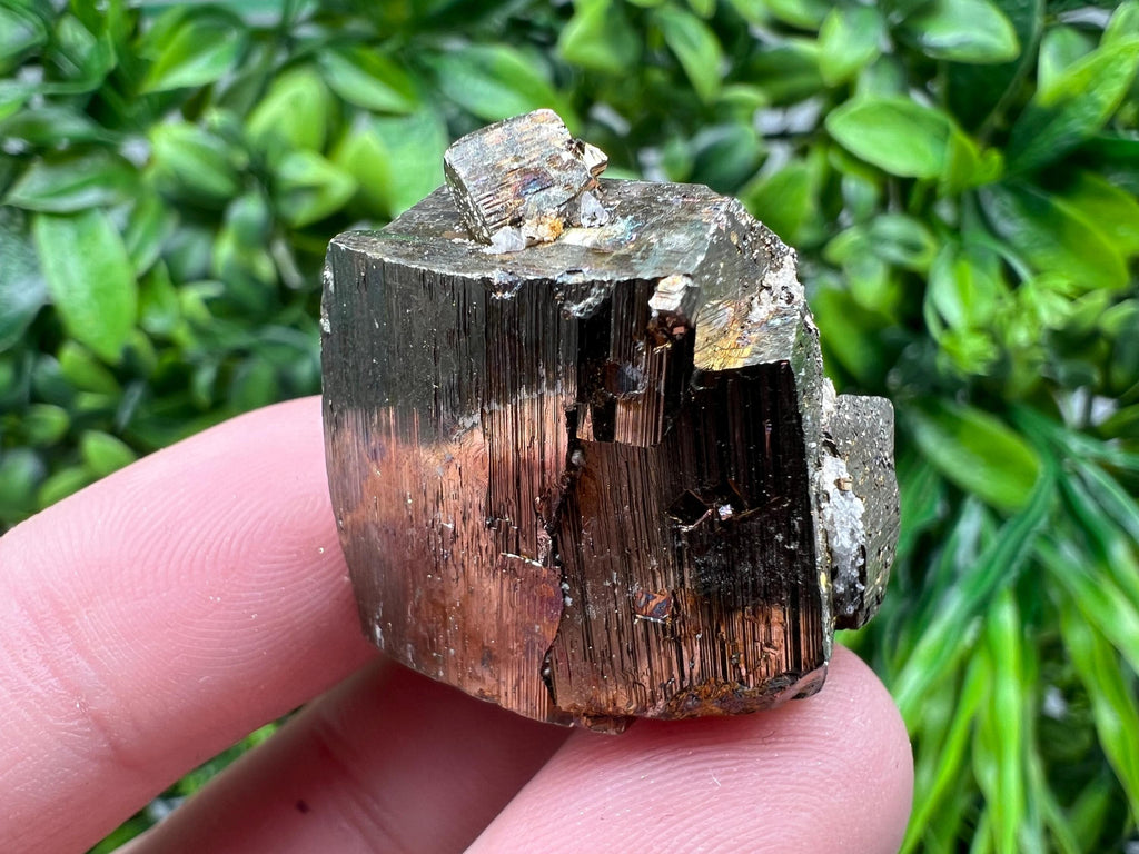 Wonderful Rainbow Pyrite whit Calcite,natural minerals souvenir Crystal,collection stone,rare minerals,home decor,Borieva Bulgaria