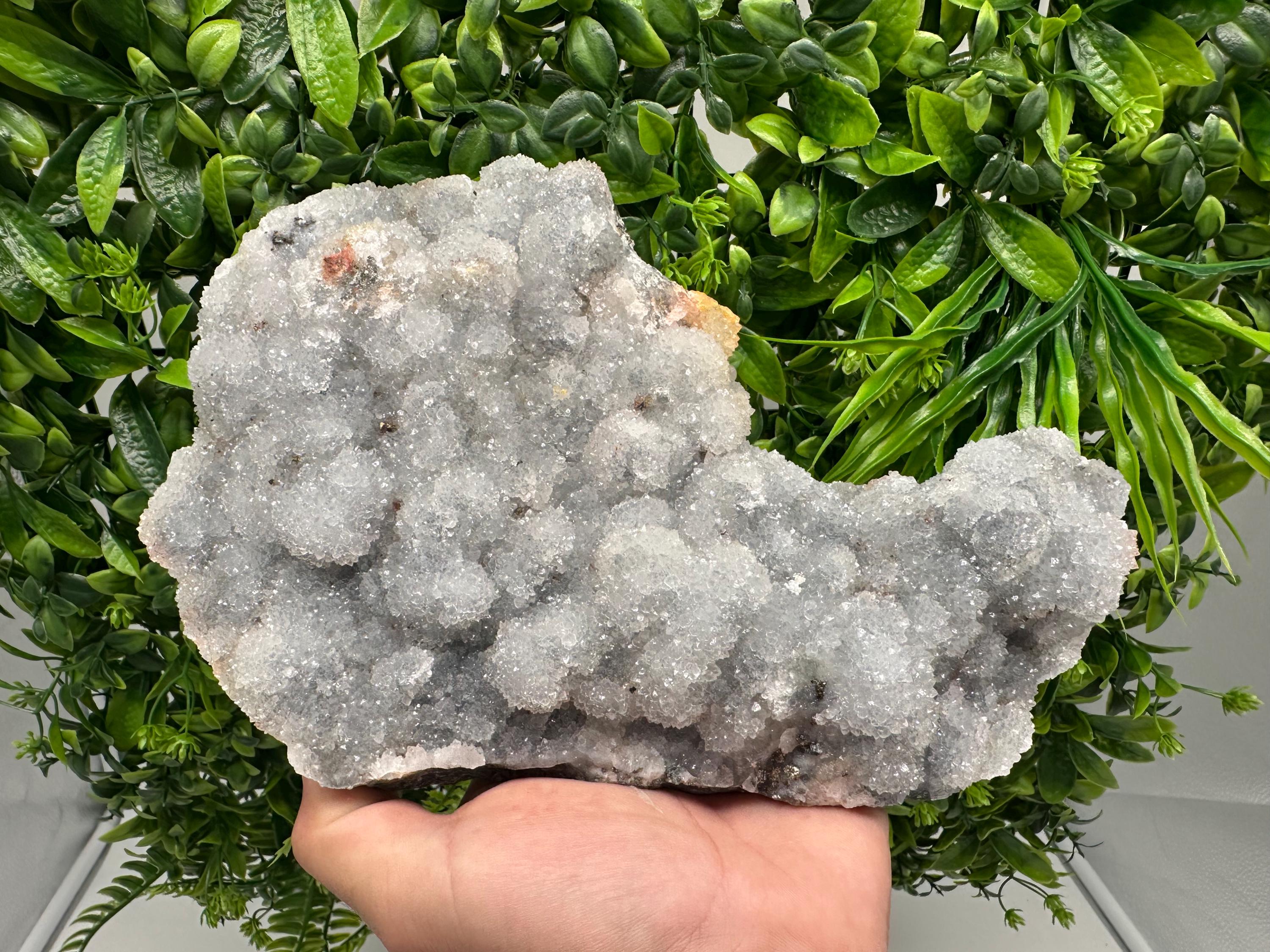 Large Chalcedony Specimen: Krushev Dol Mine Quartz, Home Decor Stone