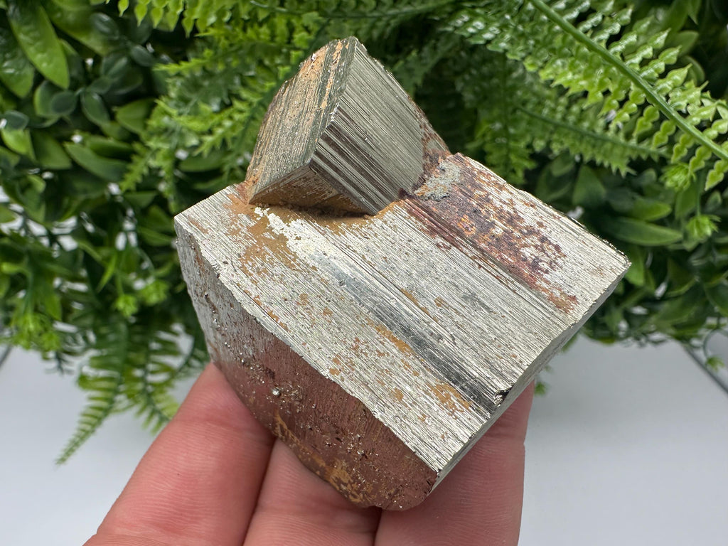 Wonderful Rainbow Pyrite whit Calcite,natural minerals souvenir Crystal,collection stone,rare minerals,home decor,Borieva Bulgaria