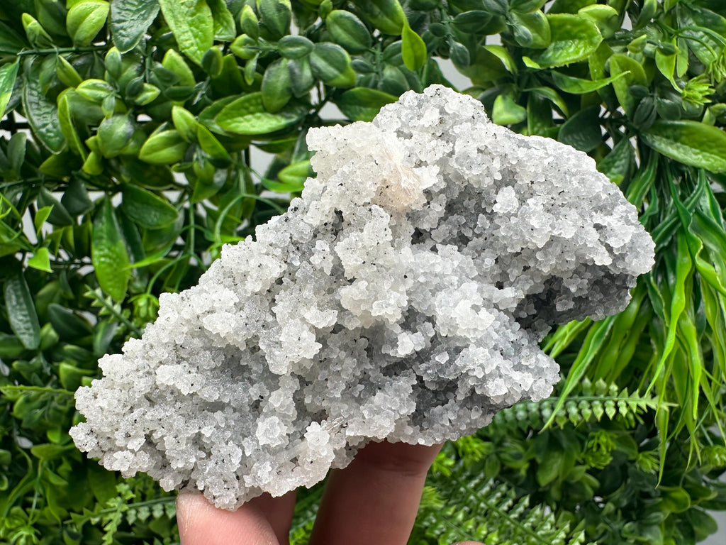 Natural Chalcedony Specimen: India Crystal Mineral, Home Decor