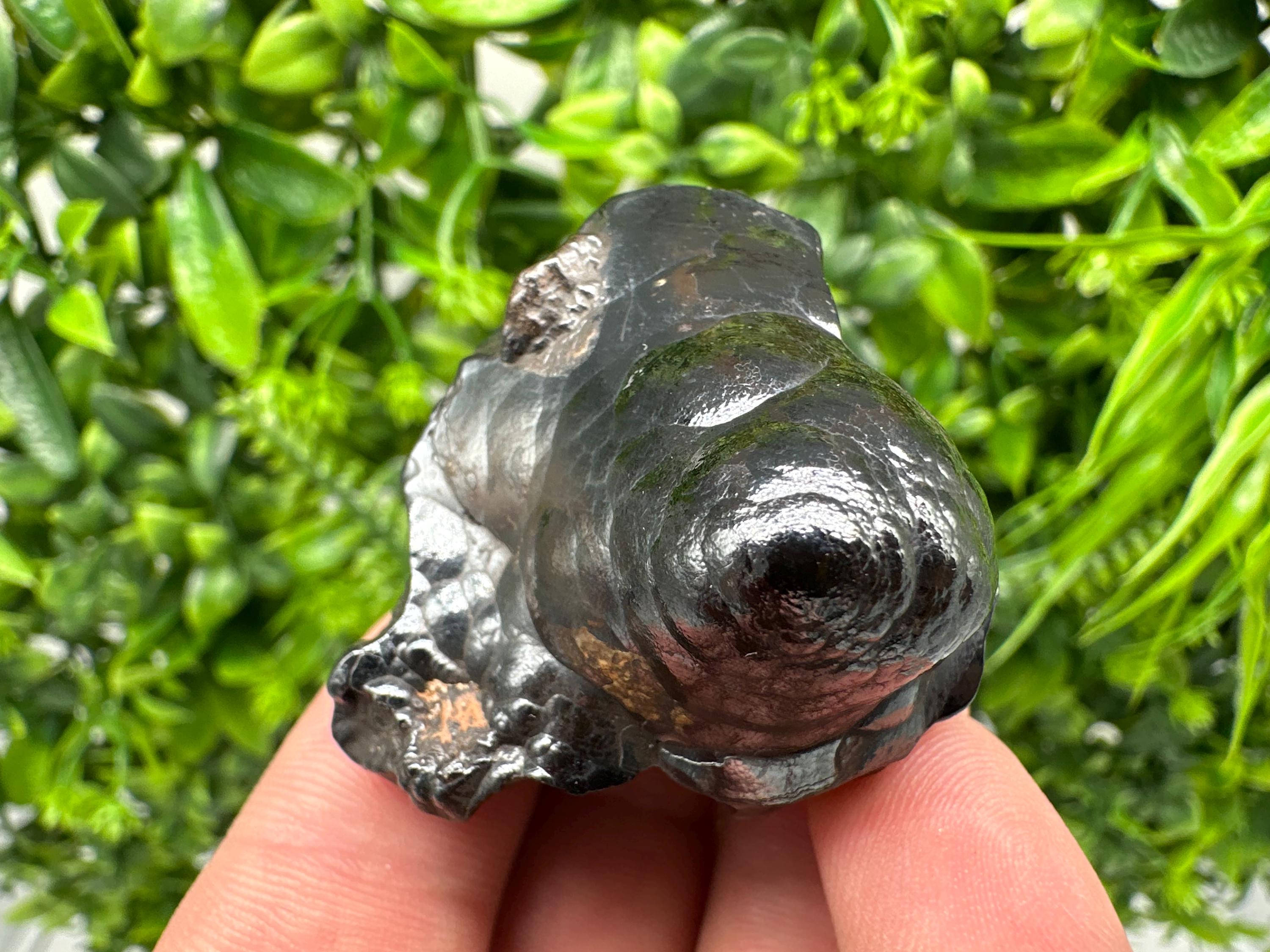 Moroccan Black Botryoidal Hematite Crystal Specimen, Chakra Reiki