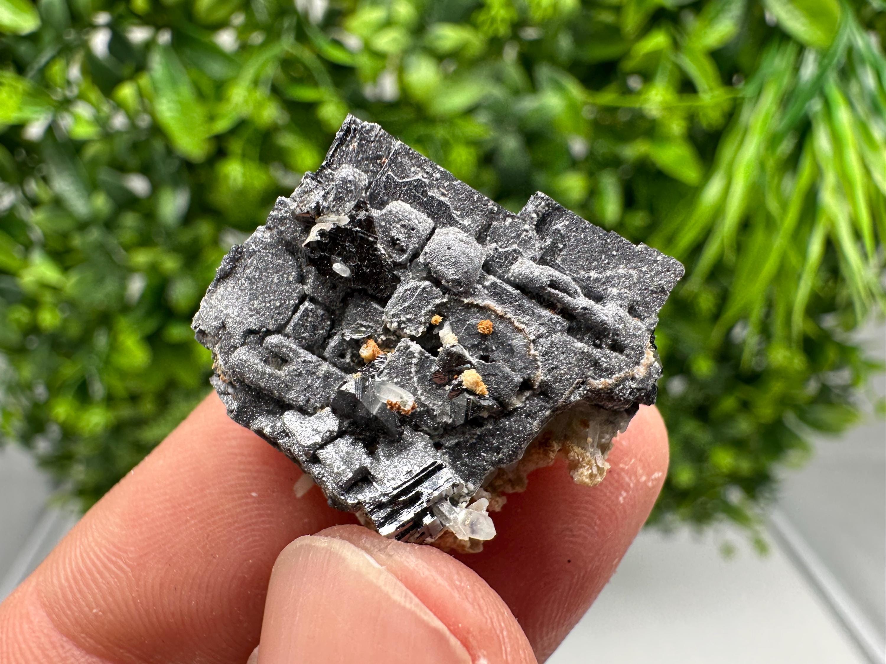 Shiny Galena Cluster: Borieva Mine, Bulgaria - Natural Mineral Stone