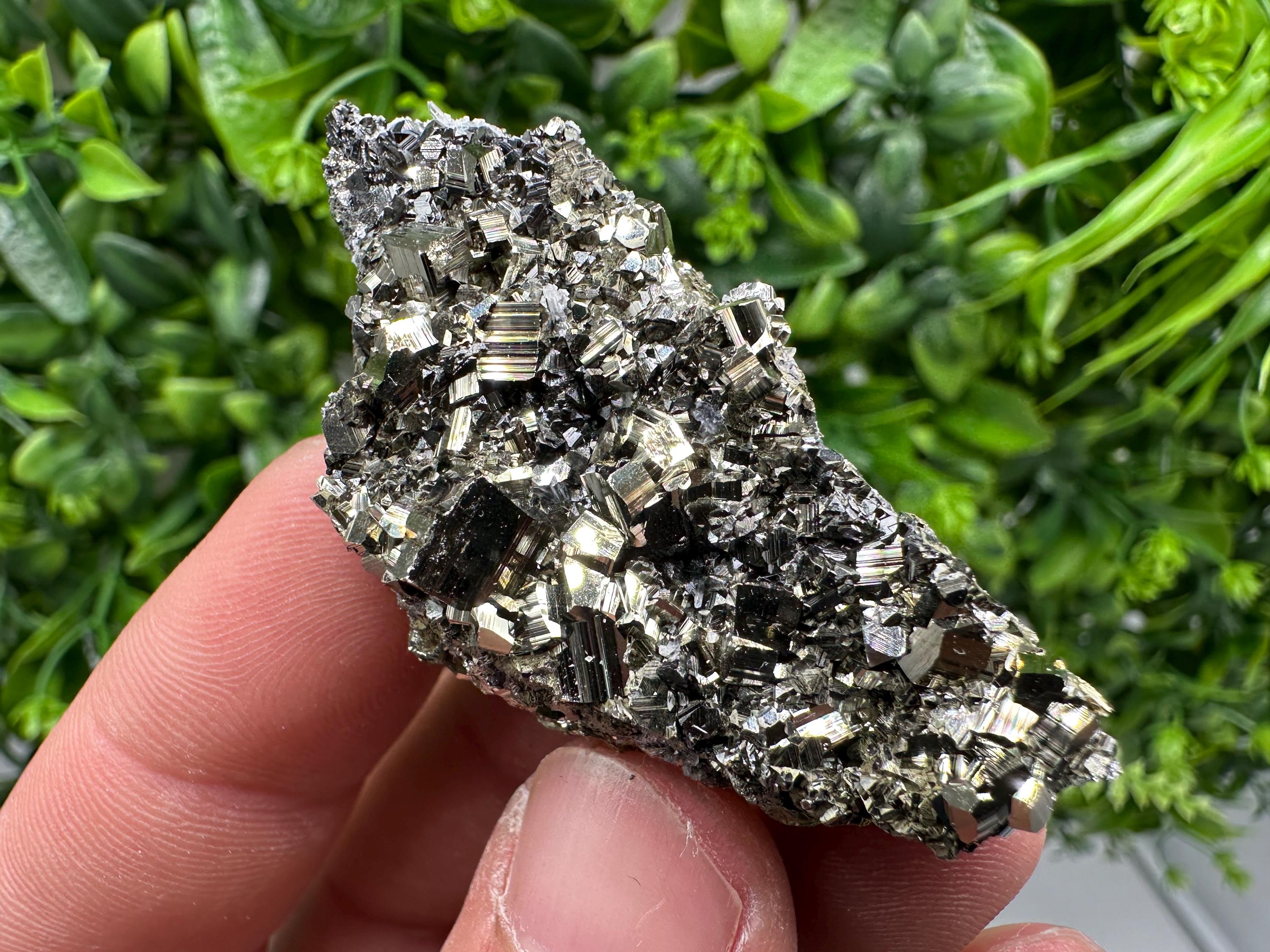 Pyrite Sphalerite Quartz  Mineral Specimen, Krushev dol Mine