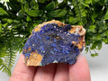 Azurite Malachite Mineral Specimen: Moroccan Blue-Green Crystal, Collector Stone