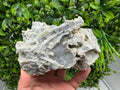 Chalcedony Quartz Cluster with Chlorite - Bulgaria Mineral Specimen