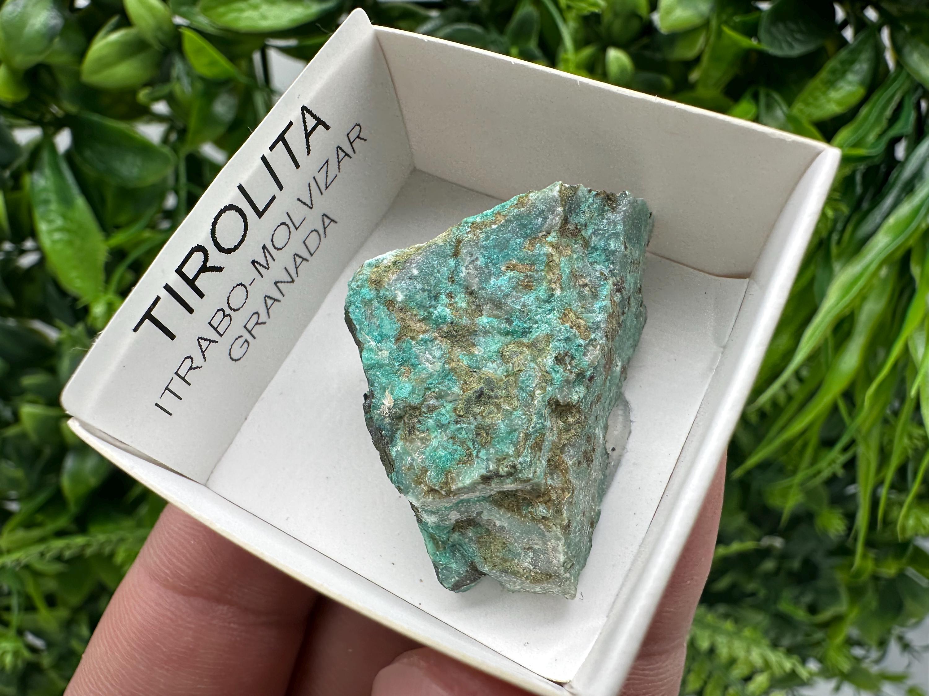 Rare Raw Tirolite Specimen: Granada Spain Mineral Collection