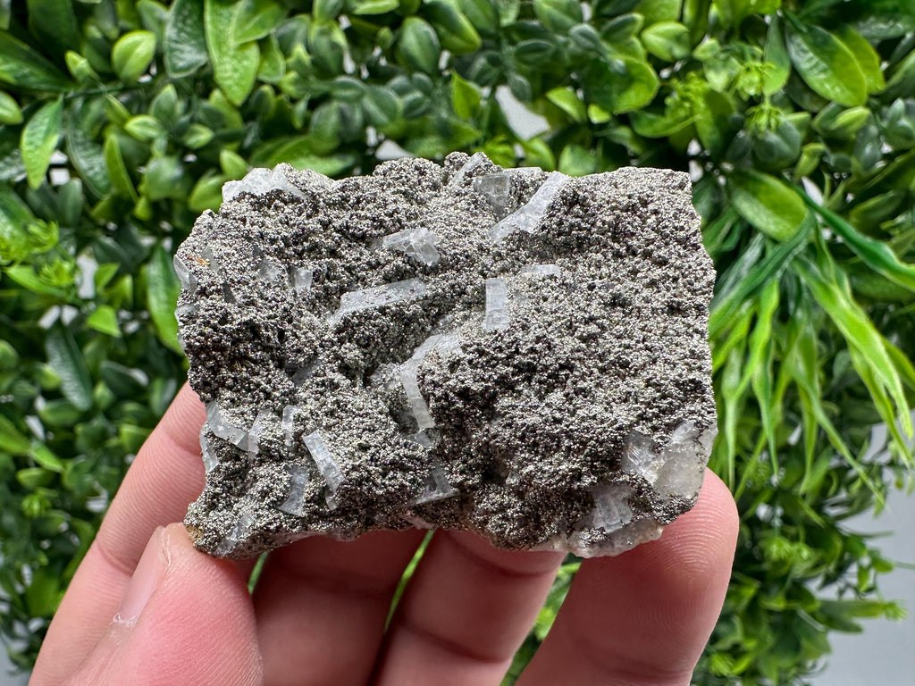Barite Marcasite Cluster on Chalcedony - Androvo Mine, Bulgaria