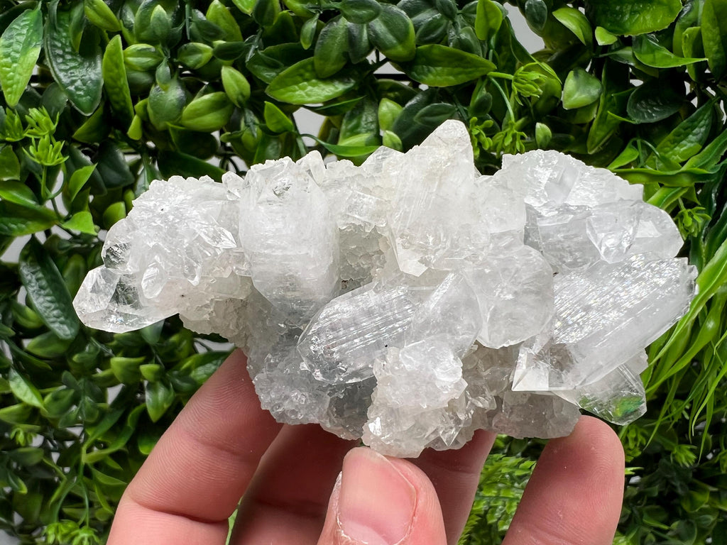 STUNNING Transparent Apophyllite on Chalcedony,natural, collection minerals specimen,India Minerals,Crystal, Stone Mineral Specimens India