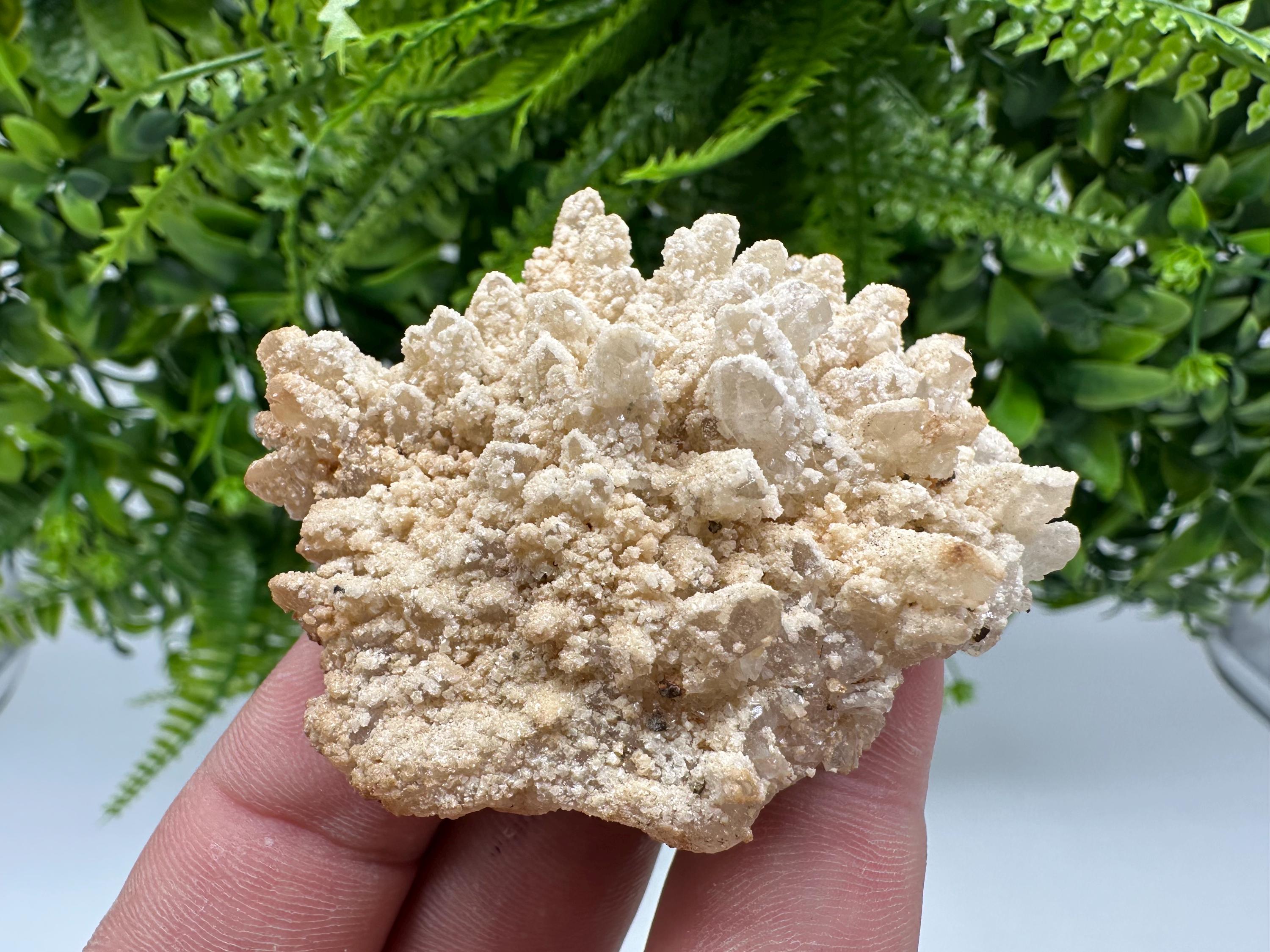 Quartz Calcite Chalcopyrite Specimen: Krushev Dol Mine, Bulgaria