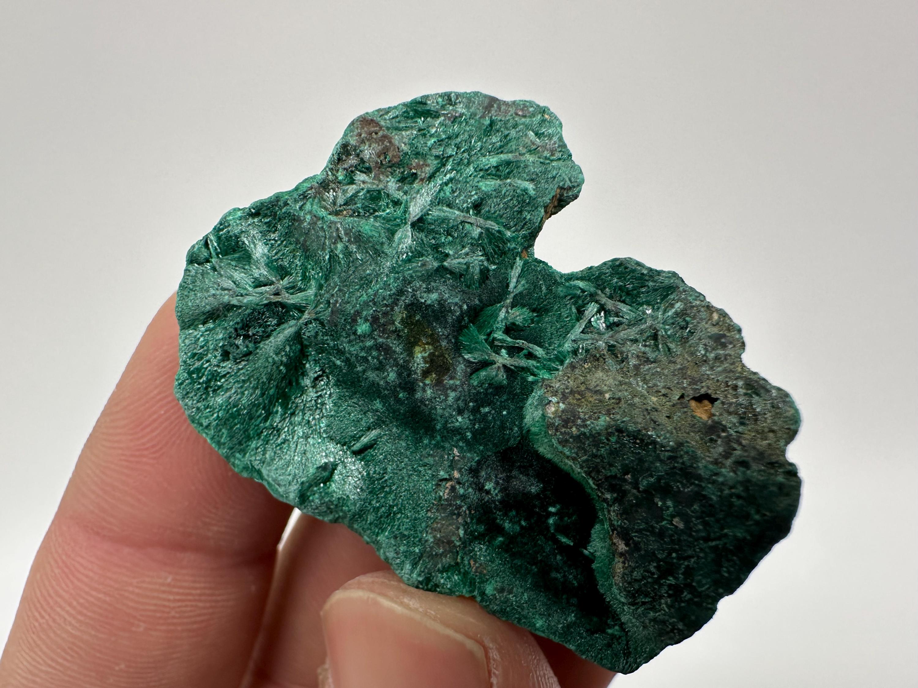 Green Malachite Crystal Specimen, Congo Minerals (4.5/4cm)