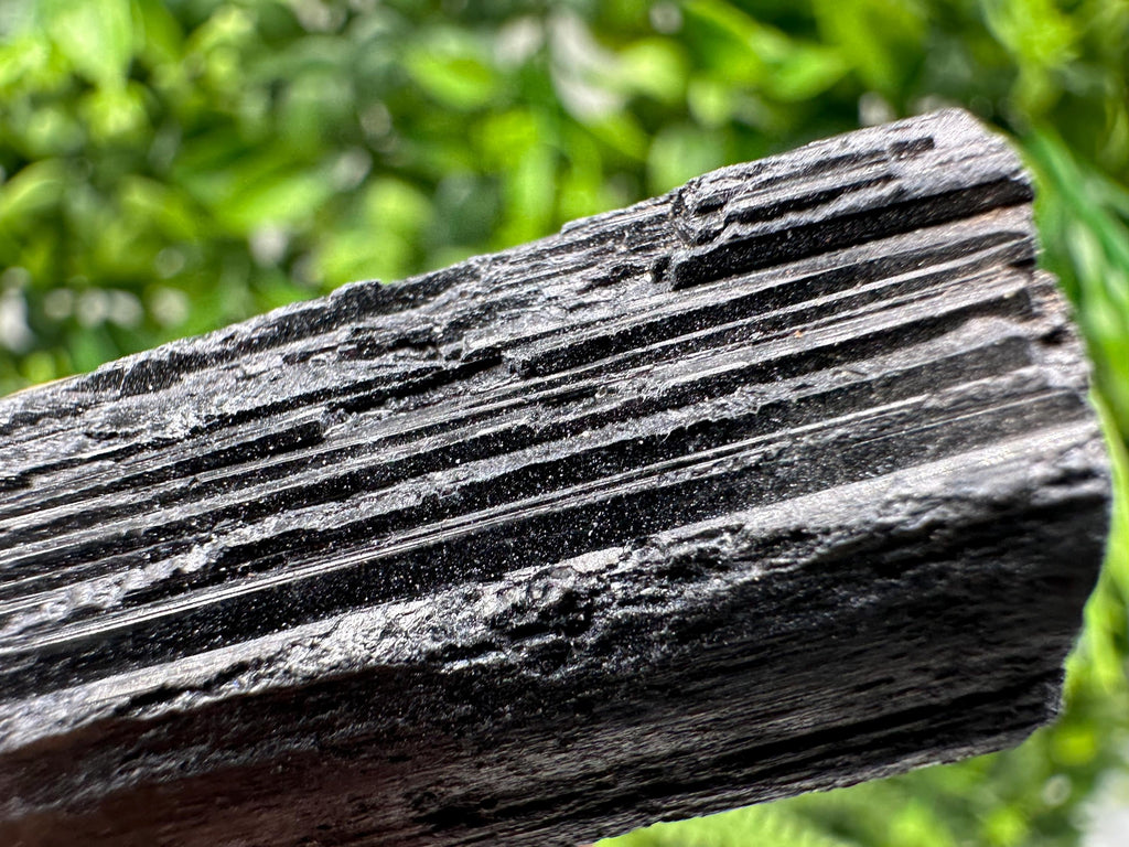 Natural Black Tourmaline Crystal – Raw Protective Stone, Healing Crystal, Grounding Mineral Gift