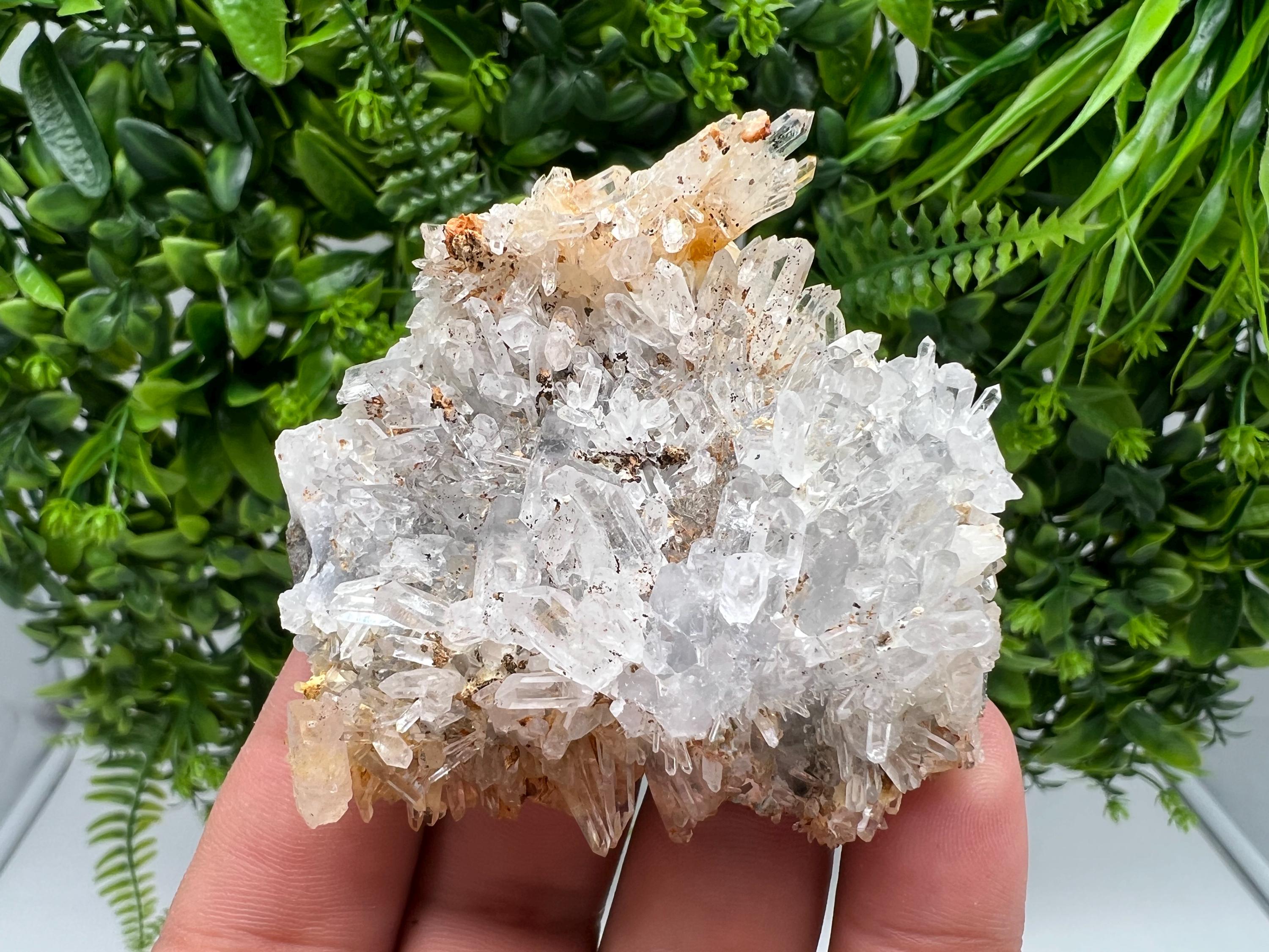 Large Quartz whit iron oxide Limonite,from 9th September mine,Bulgaria,Quartz cluster,Yellow Quartz,collection specimen,home decor,gift,ston