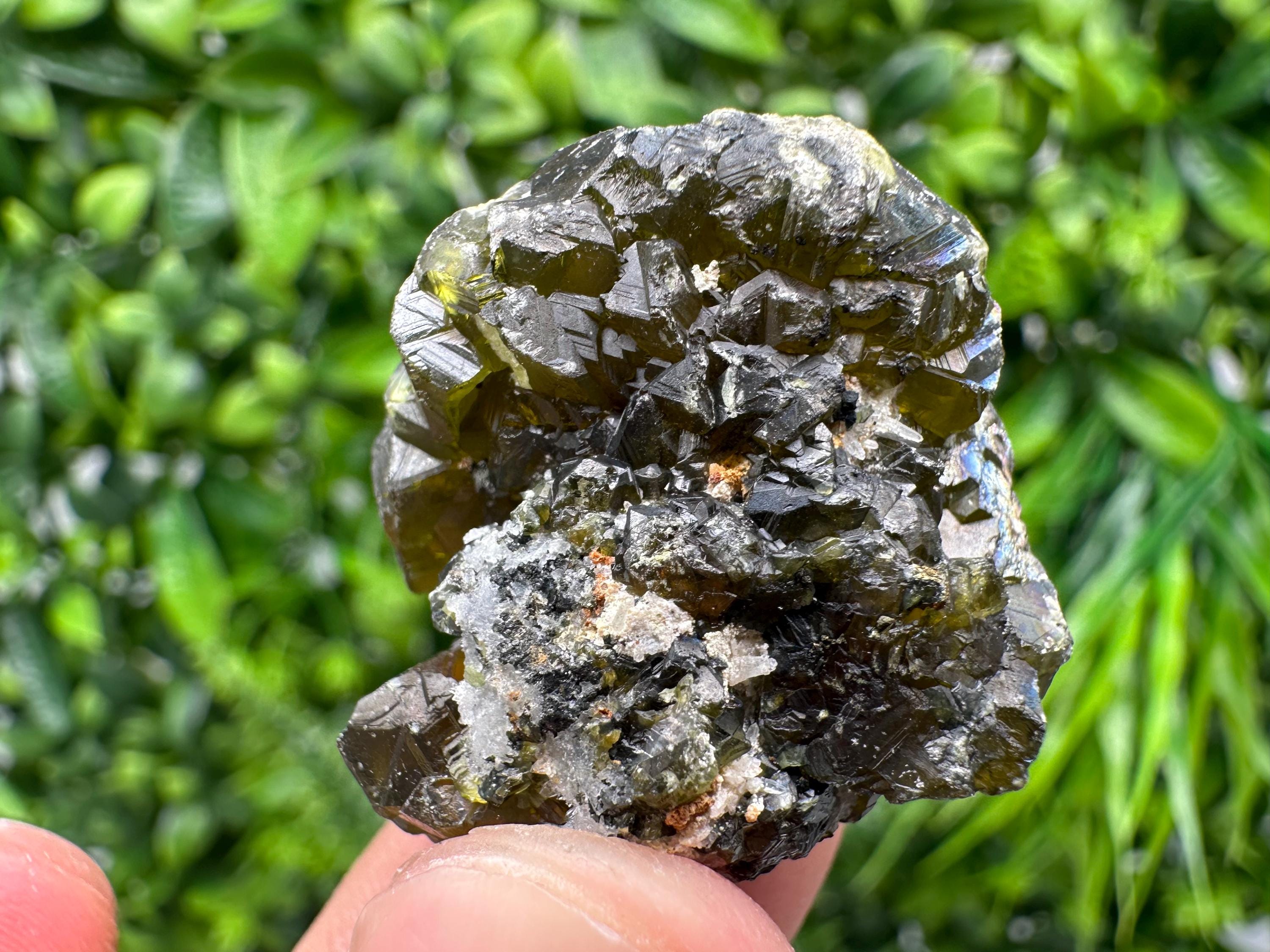 Cleiophane Sphalerite Gem: Rare Transparent Crystal, Bulgaria