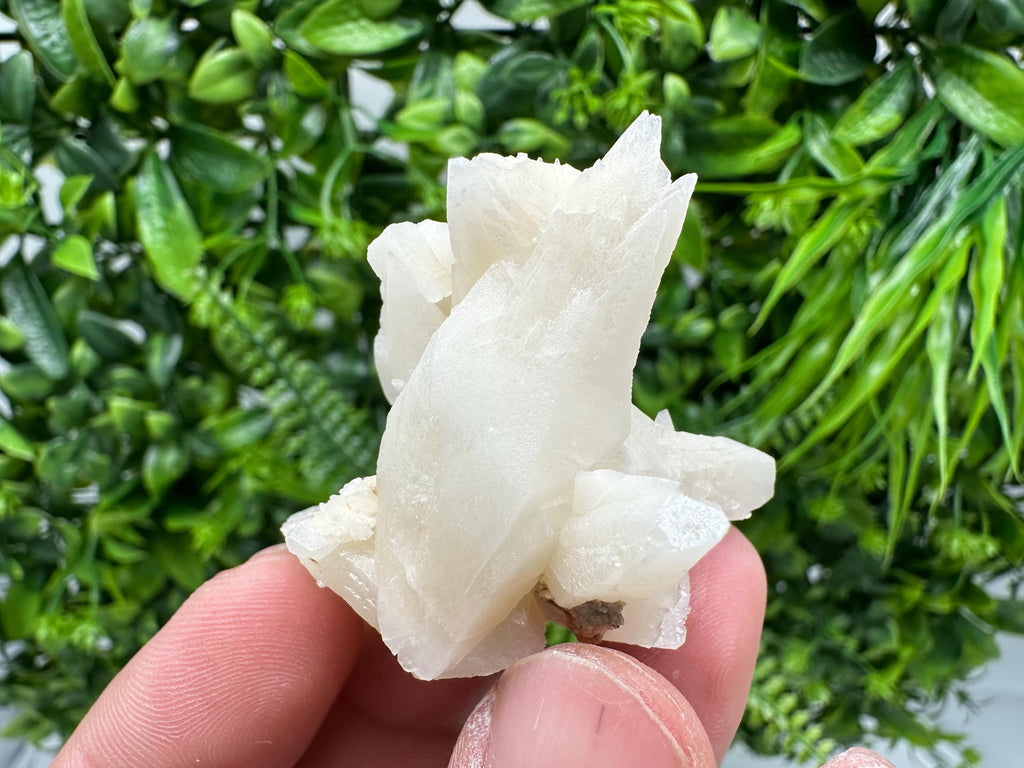Calcite on Aragonite: Djurcovo Mine, Bulgaria Crystal