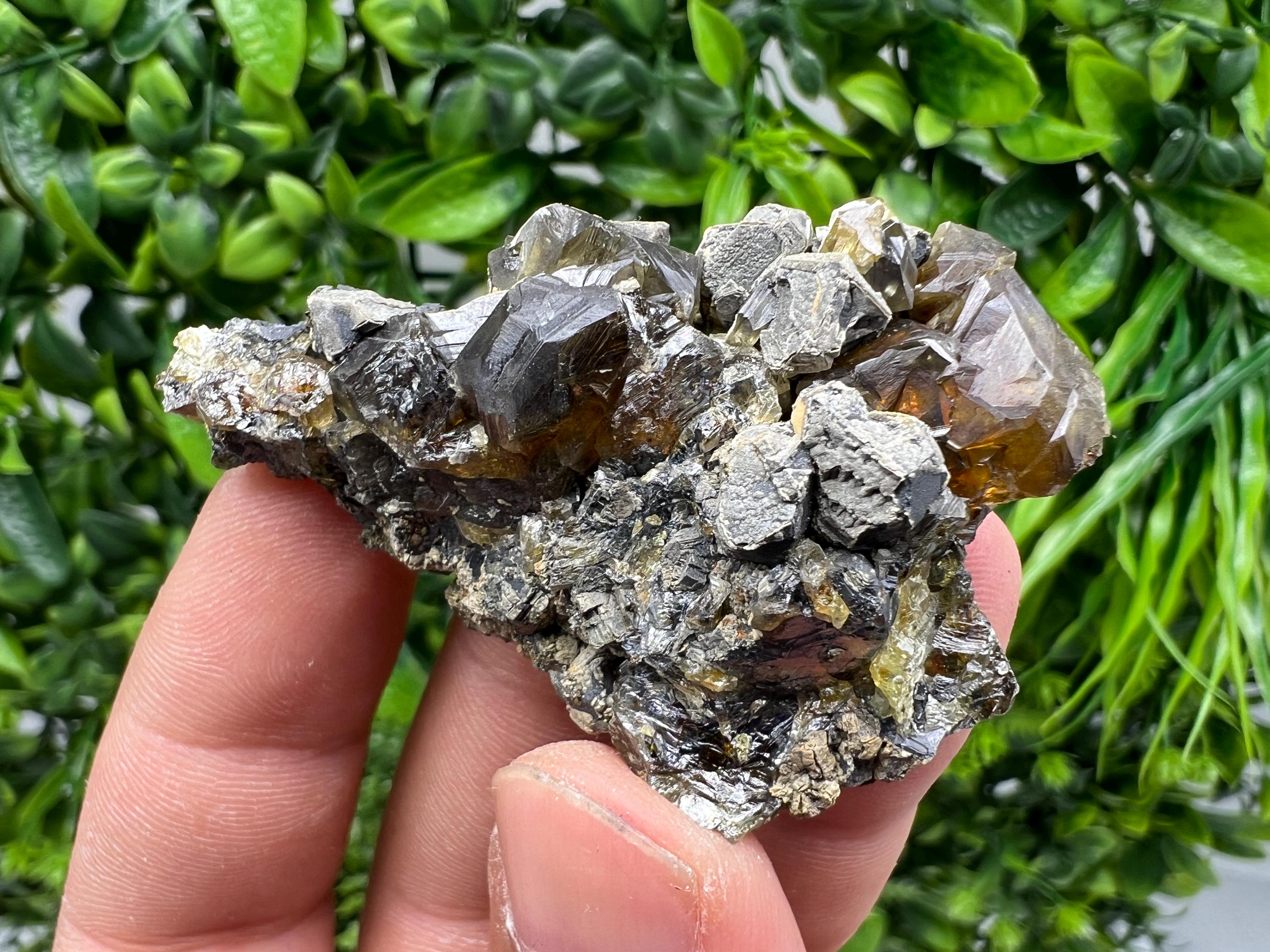 Cleiophane Sphalerite Gem: Rare Transparent Crystal Mineral Stone