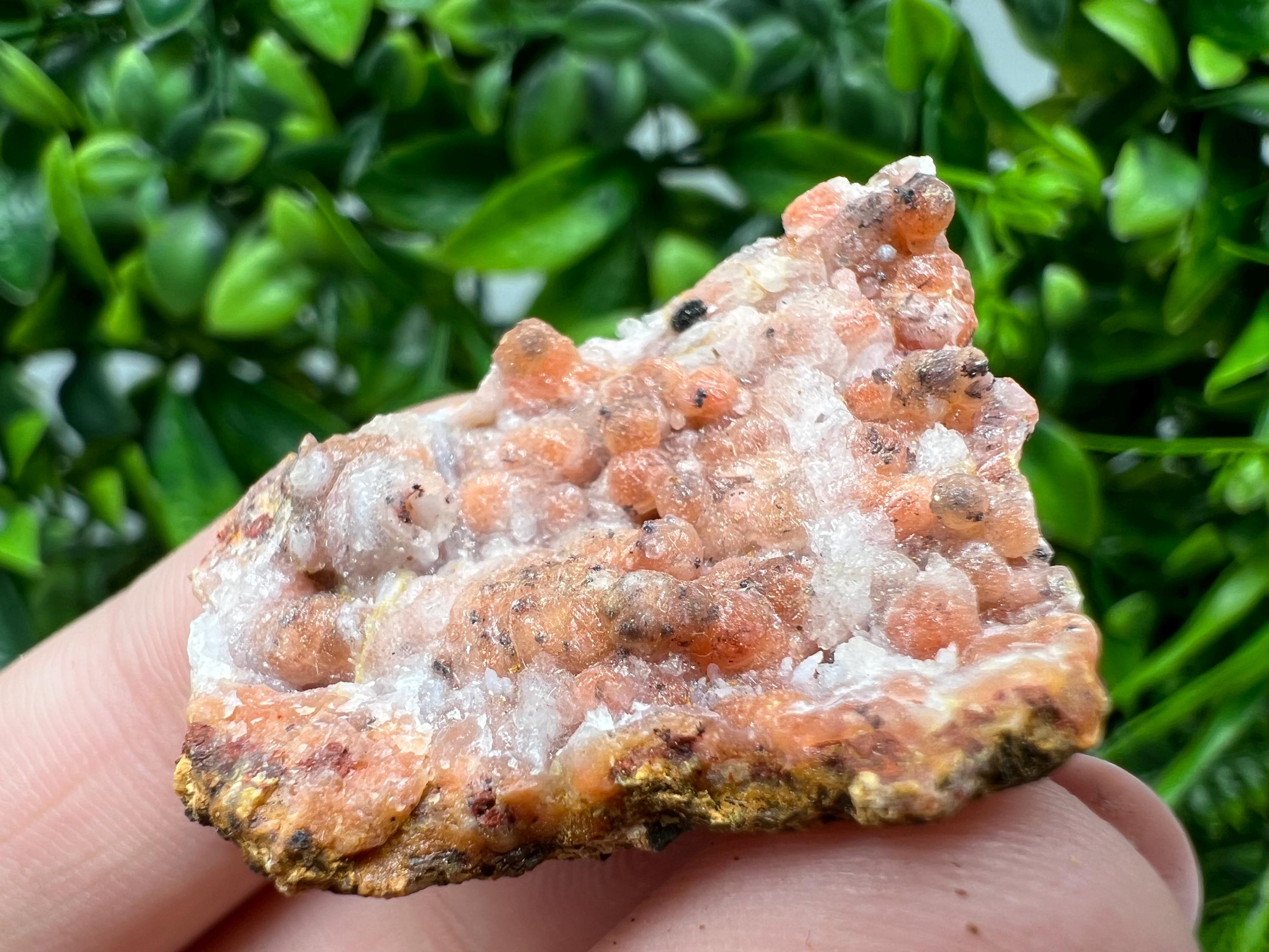 Moroccan Red Chalcedony Crystal Specimen: Rare Mineral Gift