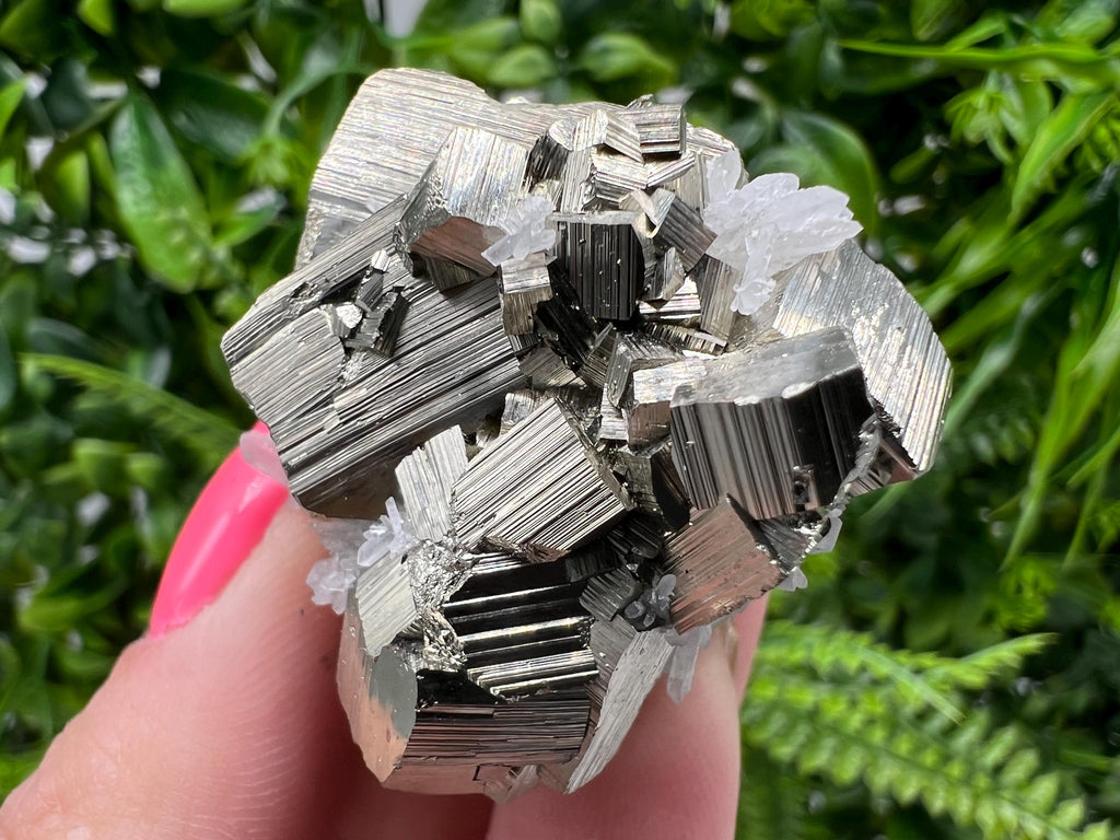 Rare Pyrite Crystal Cluster: Natural Mineral Specimen, Bulgaria