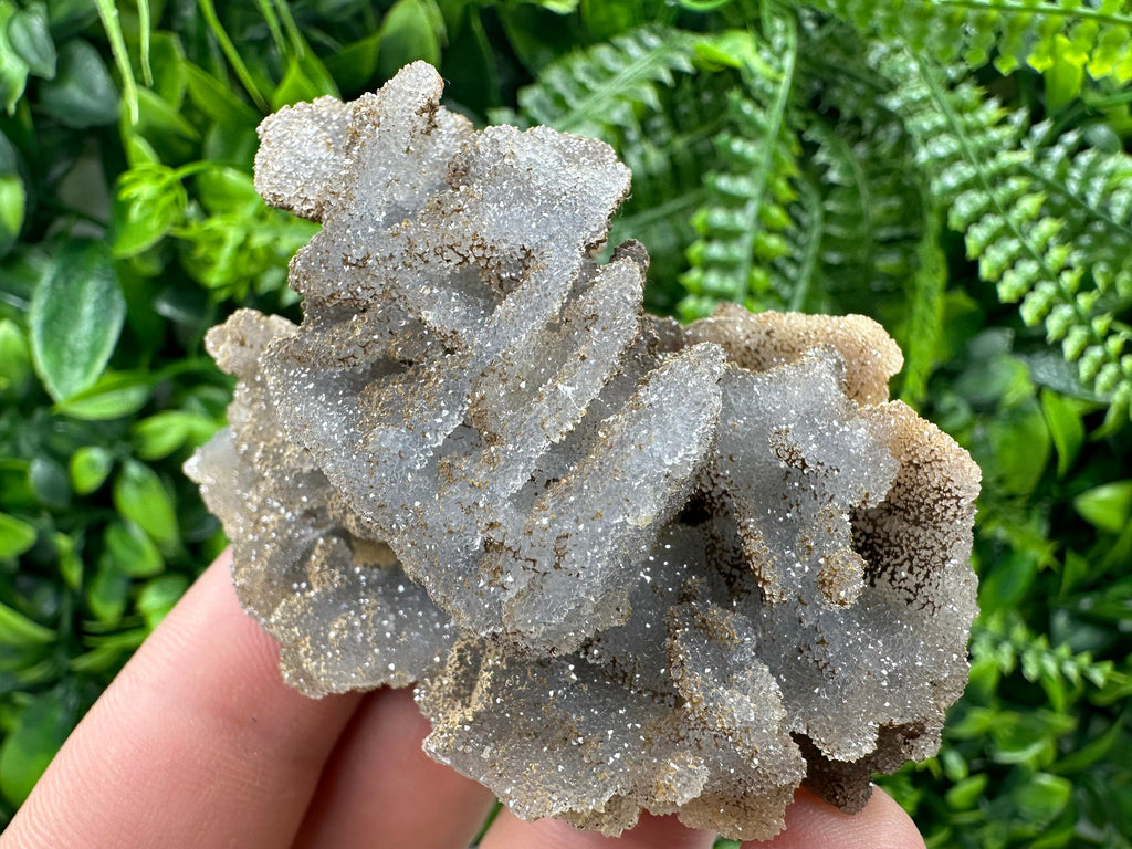 Chlorite Chalcedony Quartz Cluster, Madan Bulgaria
