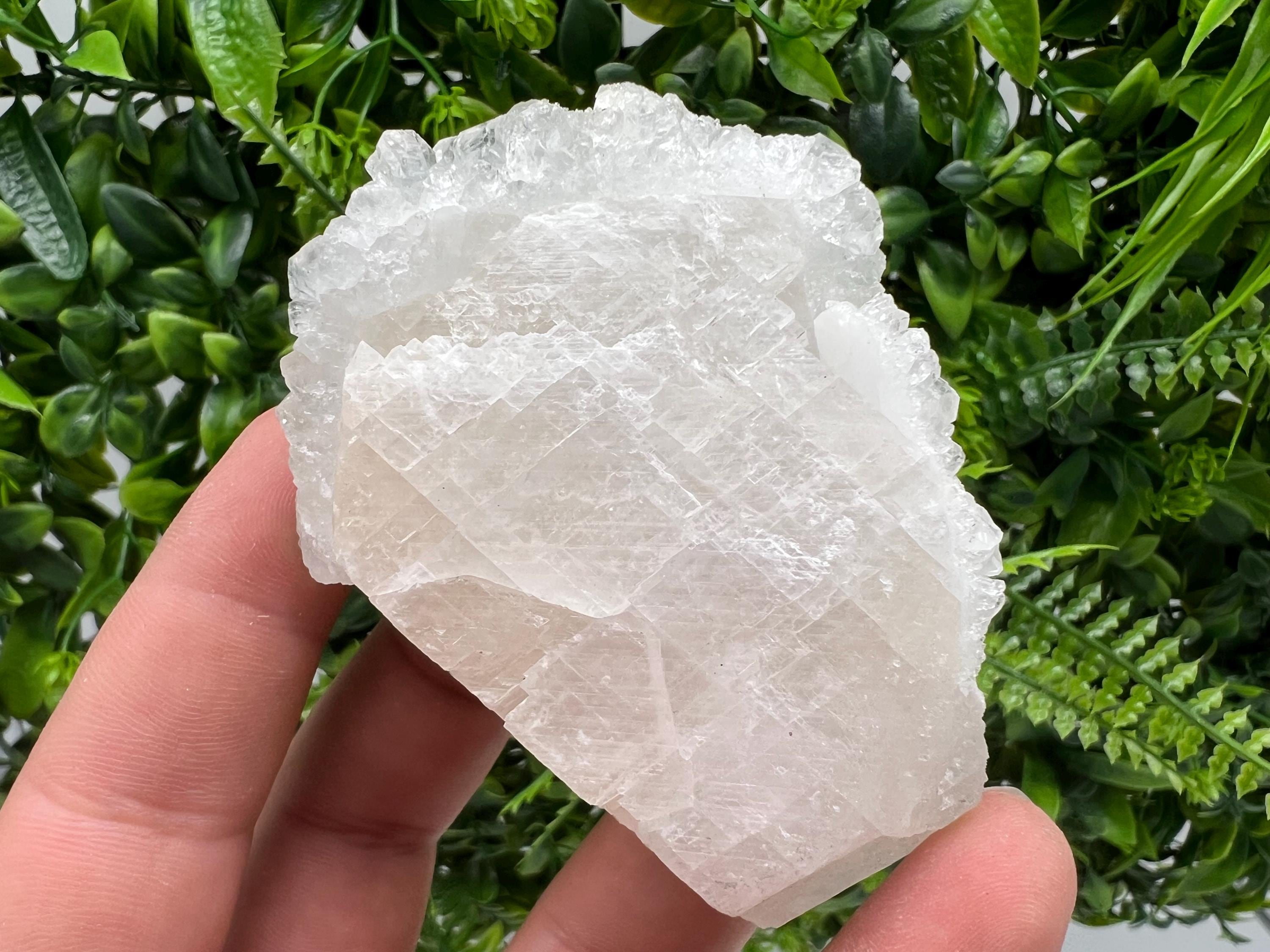 Apophyllite Stilbite on Chalcedony Specimen, India Crystal