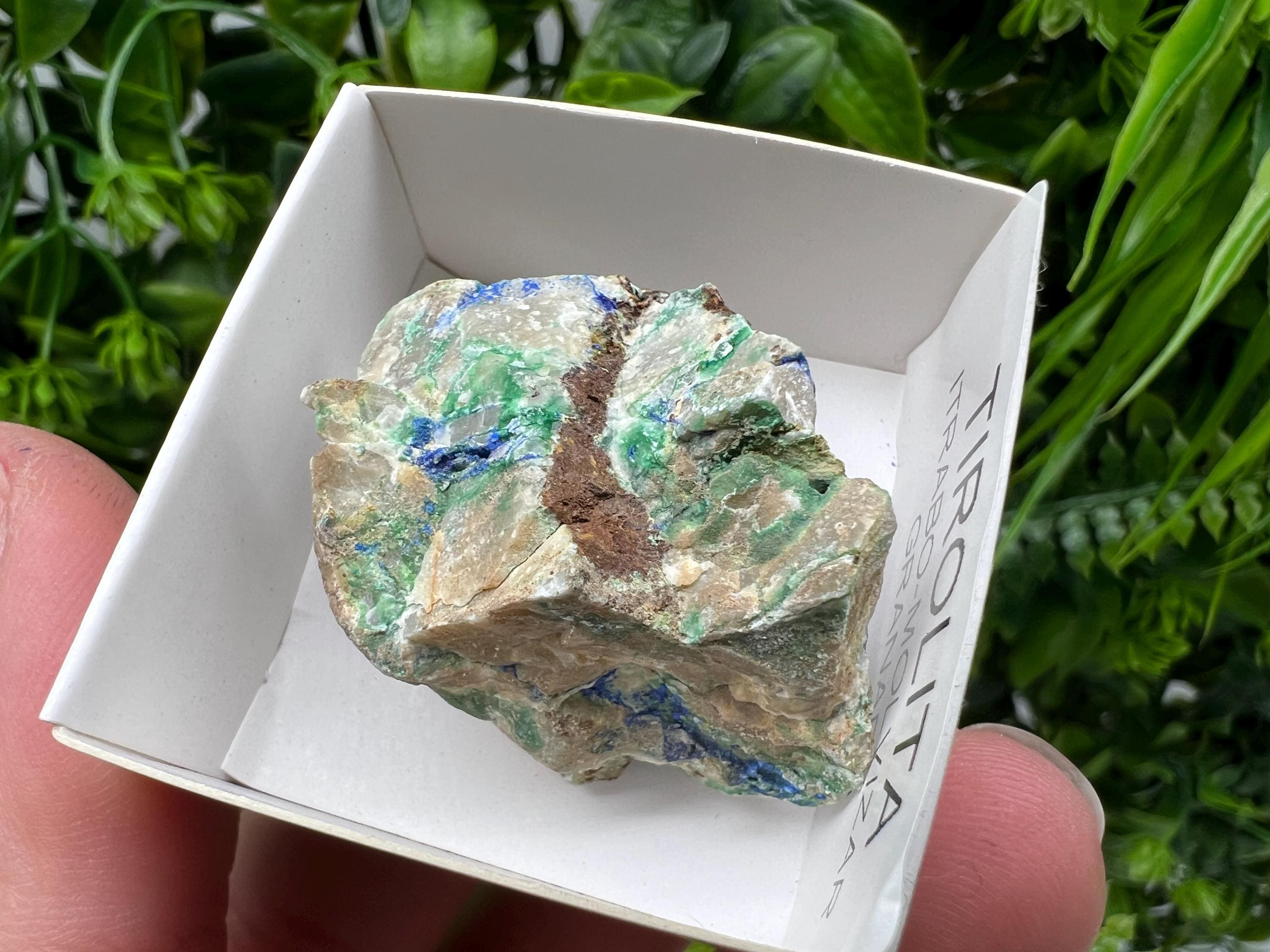 Rare Raw Tirolite Specimen: Granada Spain Mineral Collection (3.5/3 cm)