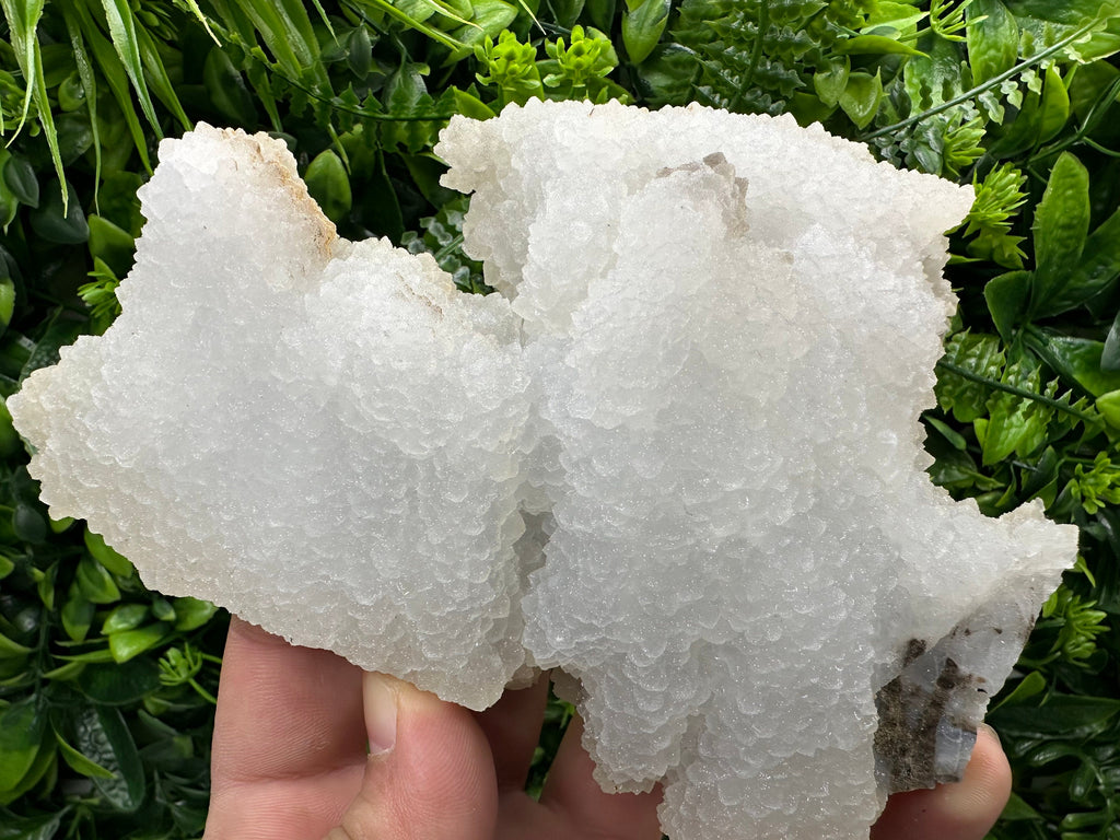 Chalcedony Quartz Cluster with Chlorite - Bulgaria Mineral Specimen