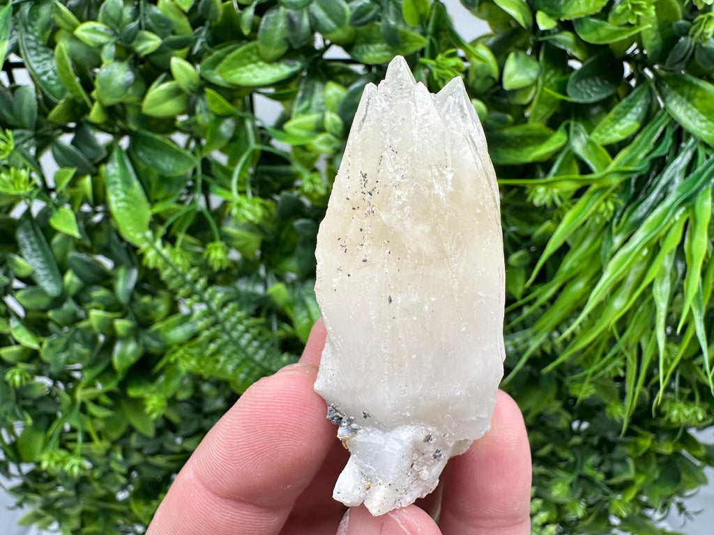 Calcite on Aragonite: Djurcovo Mine, Bulgaria Crystal