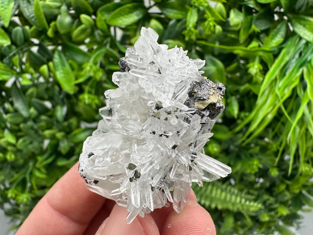Wonderful Sphalerite Chalcopyrite on  Quartz whit Hematite feom 9 th September mine,Bulgaria,natural,collection mineral specimen,gift