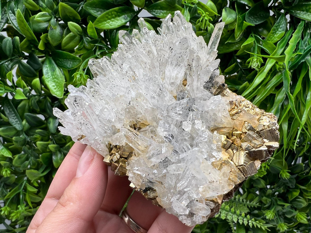 Stunning Transparent Quartz,from Borieva mine,natural collection mineral specimen rare crystal,home decor crystal,quartz cluster,Quartz,gift