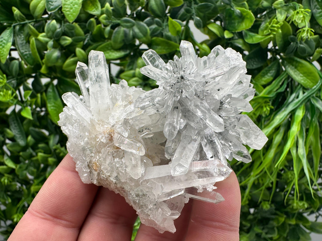 Green Quartz Specimen: Chlorite and Sphalerite Inclusions, Madan Bulgaria