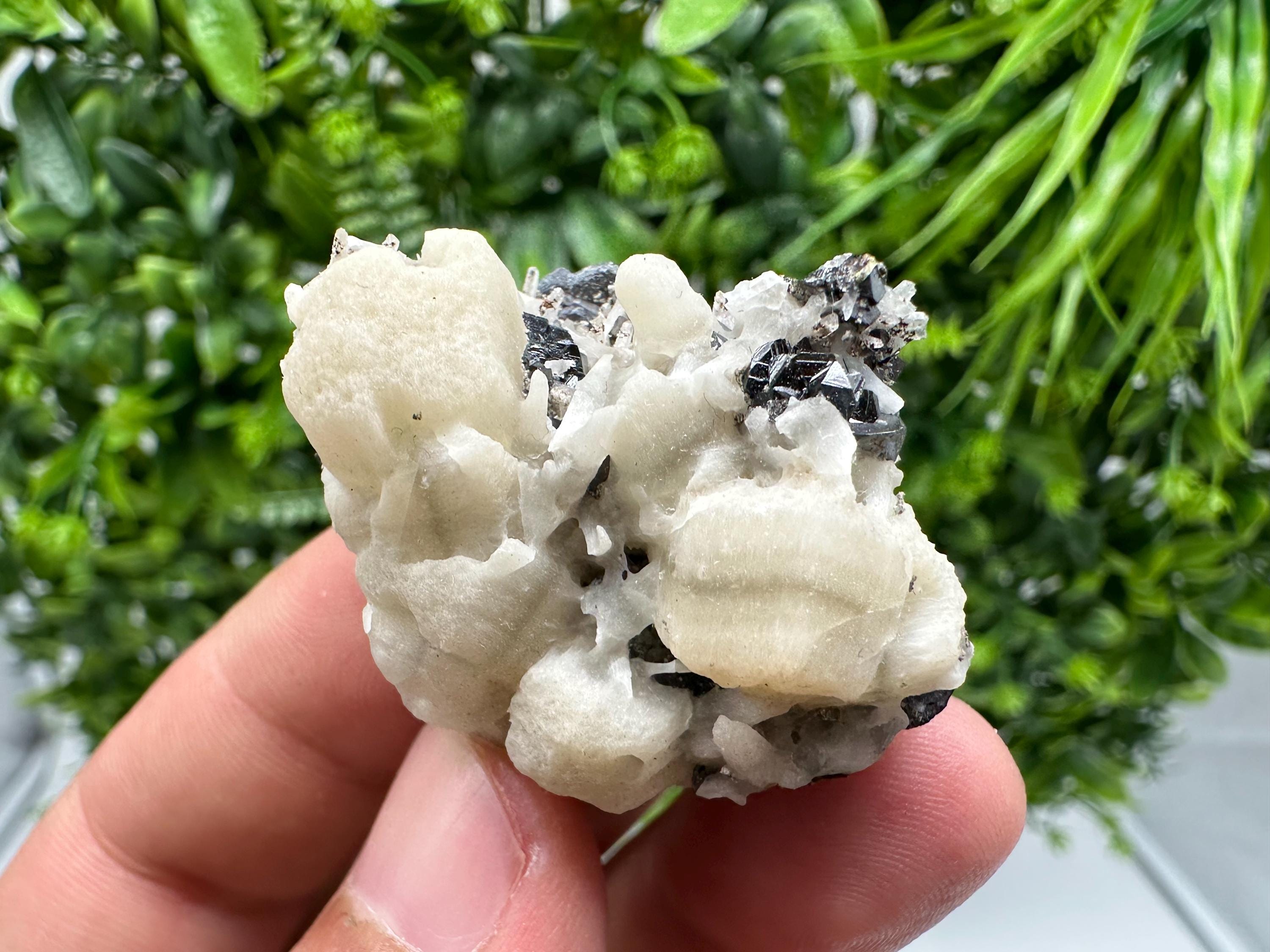 Natural Calcite Mineral Specimen: Bulgarian Home Decor Stone