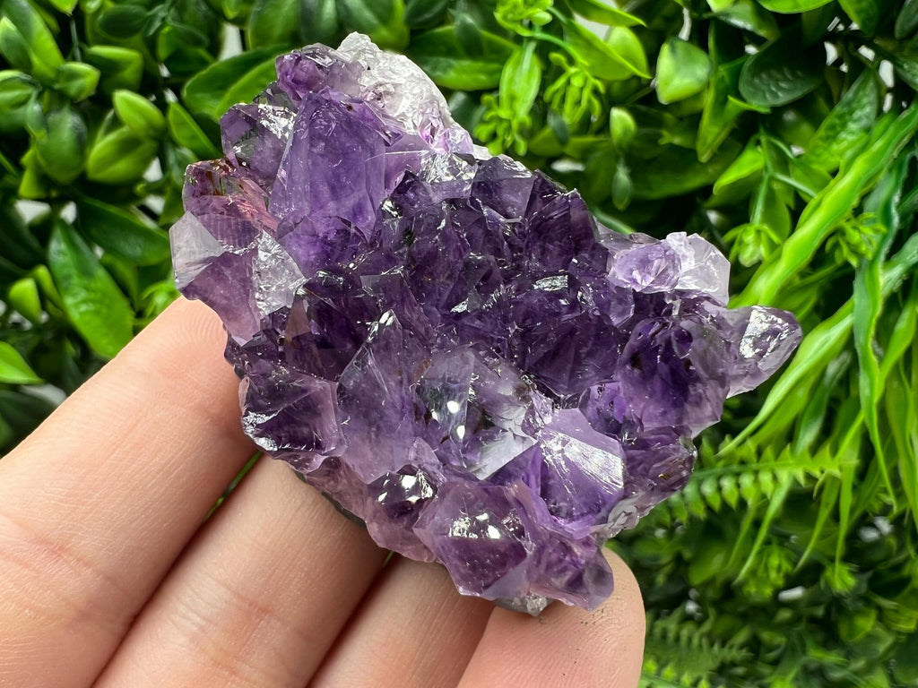 Purple Amethyst Crystal from Uruguay: Natural Energy Stone