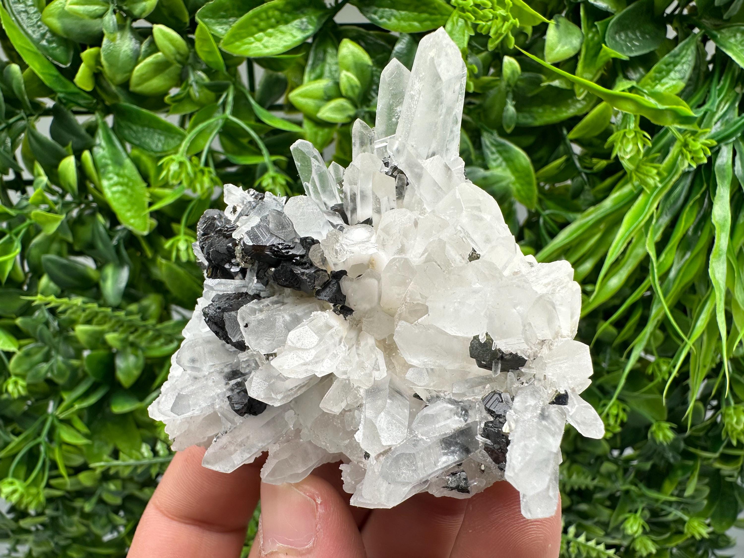 Quartz Sphalerite Pyrite Mineral Specimen, Madan Bulgaria