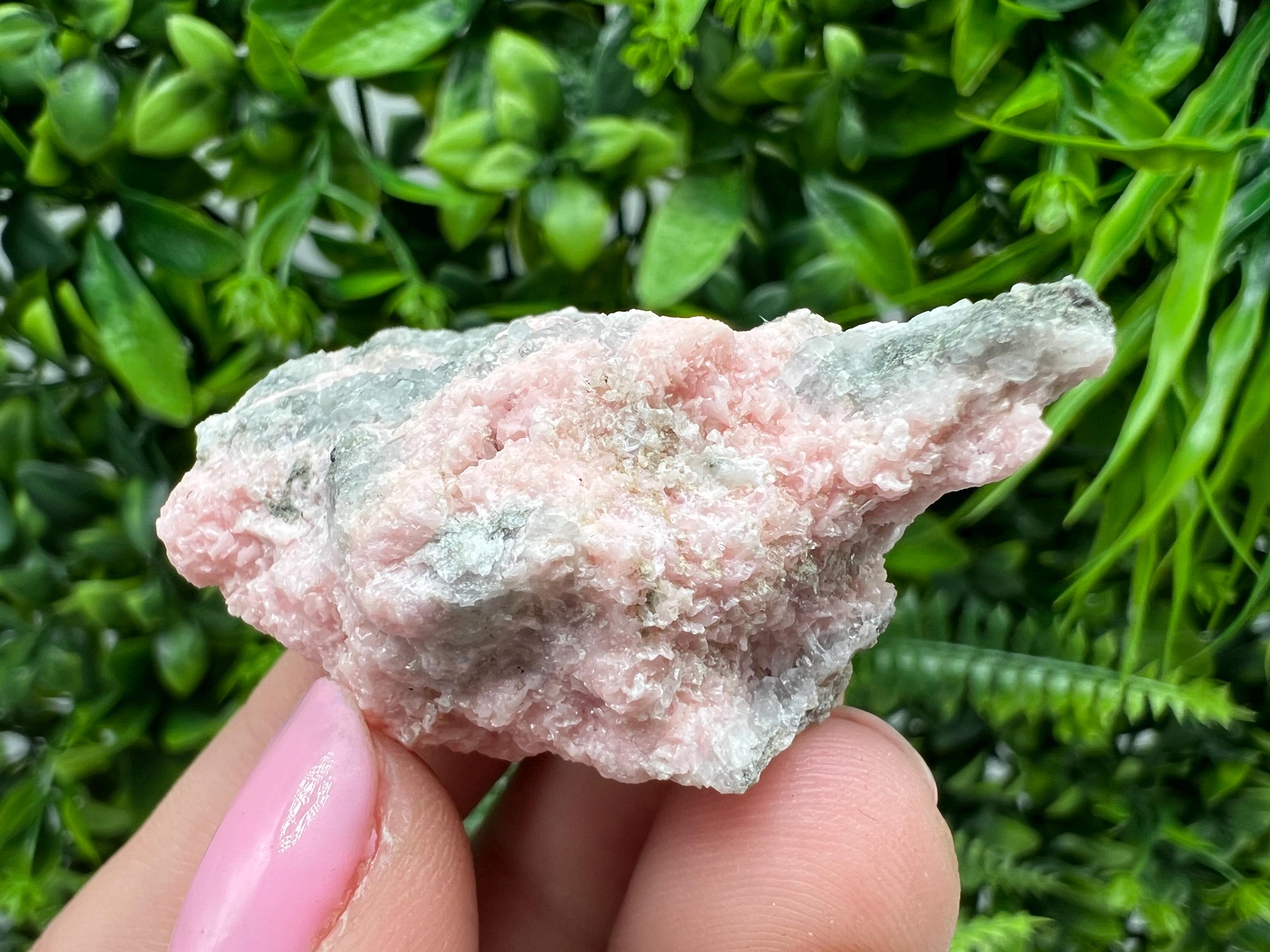 Pink Rhodochrosite Crystal, Starnica Mine, Bulgaria