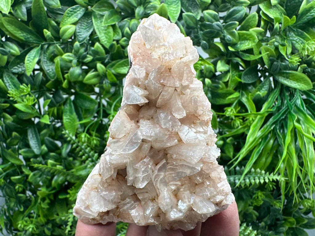 Stilbite on Heulandite, Natural Crystal Mineral Specimen, India
