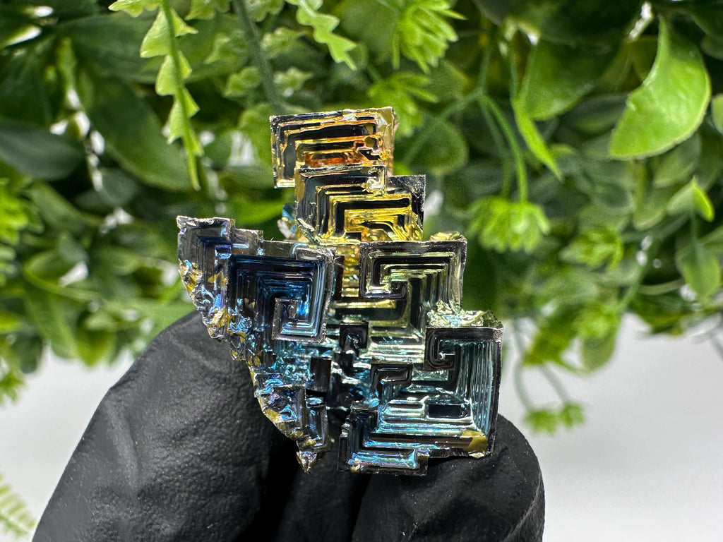 Rainbow Bismuth Crystal: Rare Gemstone Specimen,wholesale Bismuth