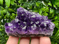 Uruguay Amethyst Crystal: Purple Quartz Home Decor, Energy Stone