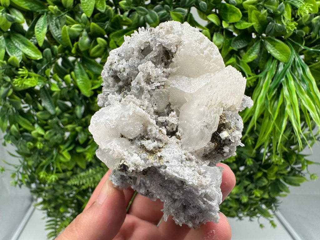 Stunning Pyrite on Quartz,Calcite from Borieva mine,Madan,Bulgaria,natural,collectible mineral specimen,home decor stone,collection crystal
