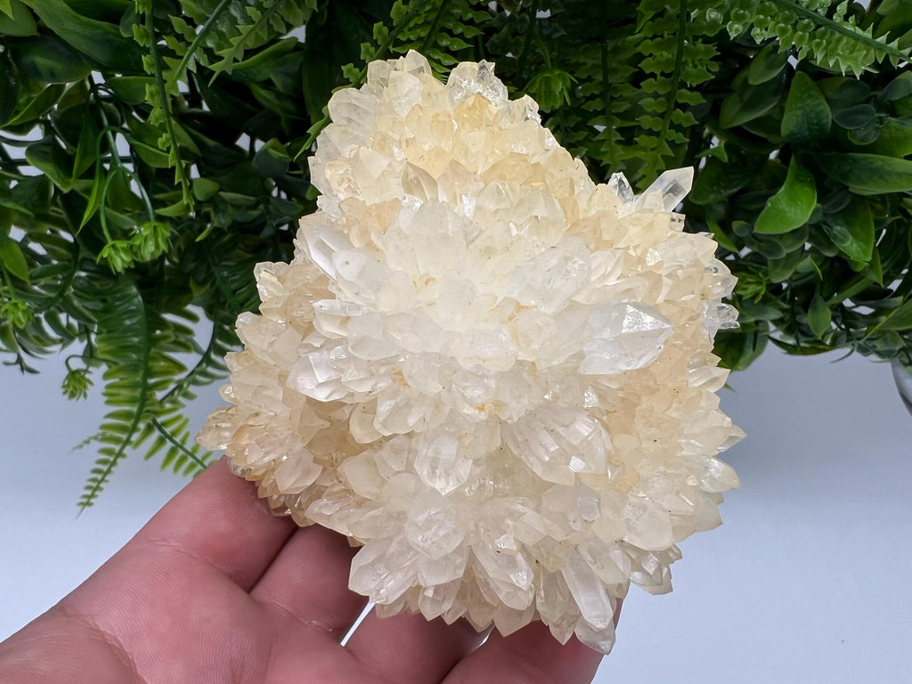 Stunning LIMONITE Quartz whit inclusions natural minerals souvenir gift crystal collection stone rare Quartz cluster 9 September Bulgaria