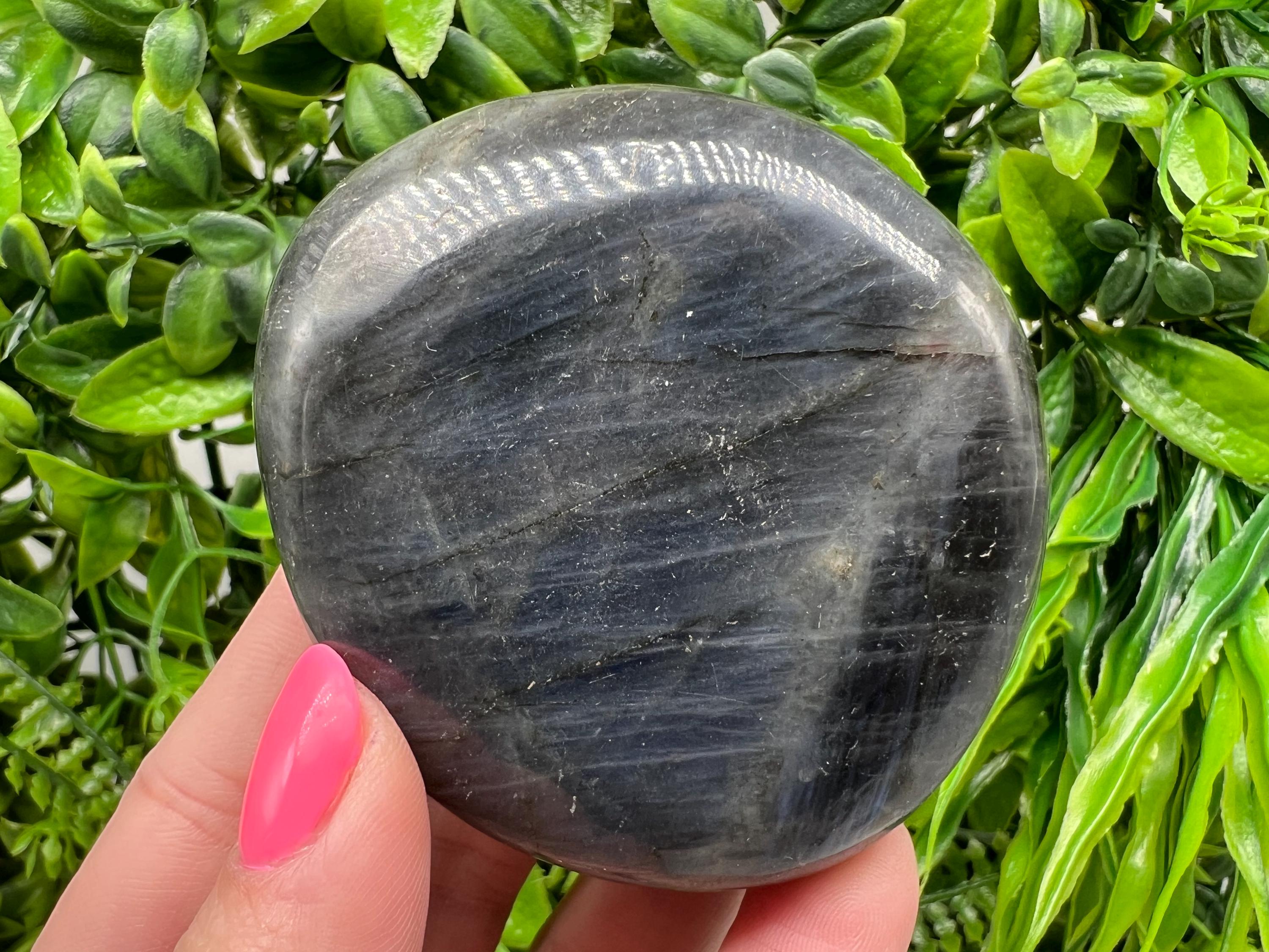 Polished Labradorite Crystal Decor Slab: Rainbow Multifire Stone
