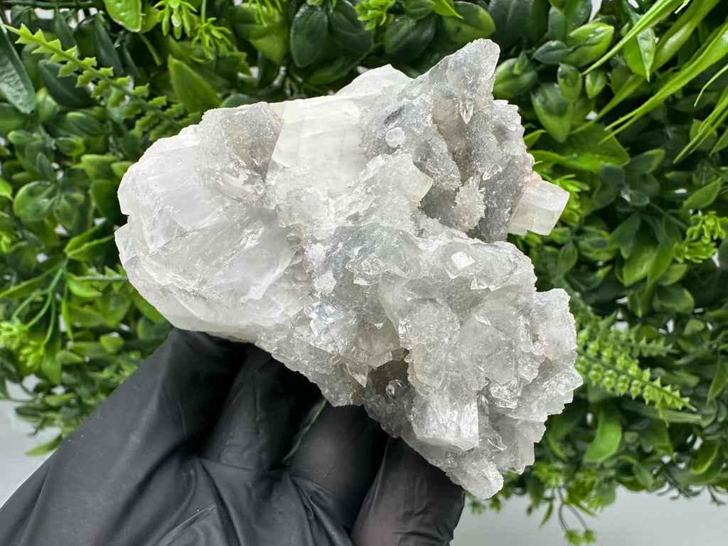 Natural Chalcedony Specimen, India Crystals, Home Decor (333 grams)