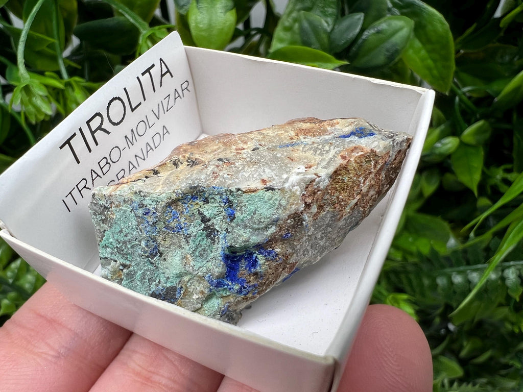 Rare Raw Tirolite Specimen: Granada Spain Mineral Collection