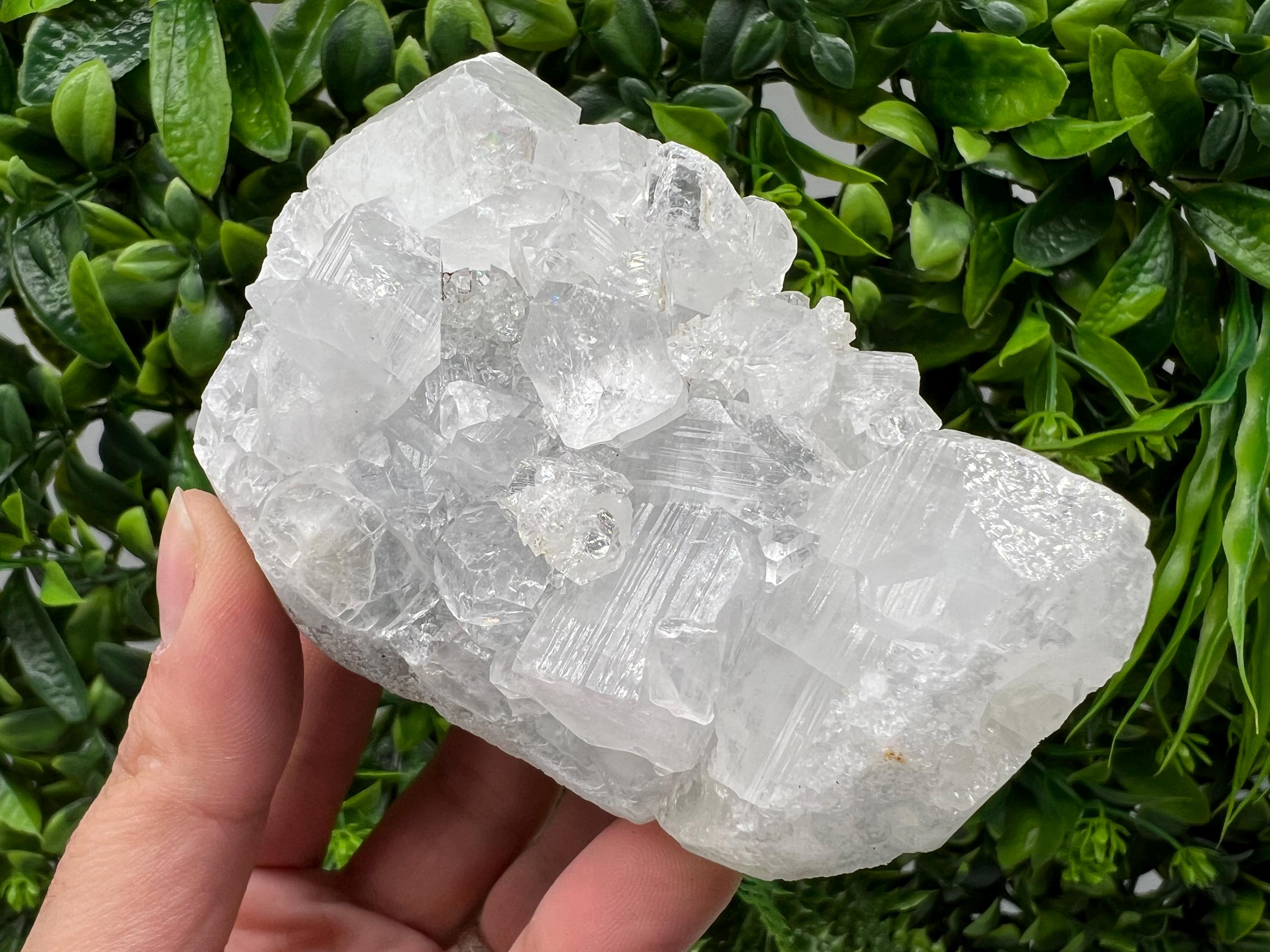 STUNNING Transparent Apophyllite on Chalcedony,natural, collection minerals specimen,India Minerals,Crystal, Stone Mineral Specimens India