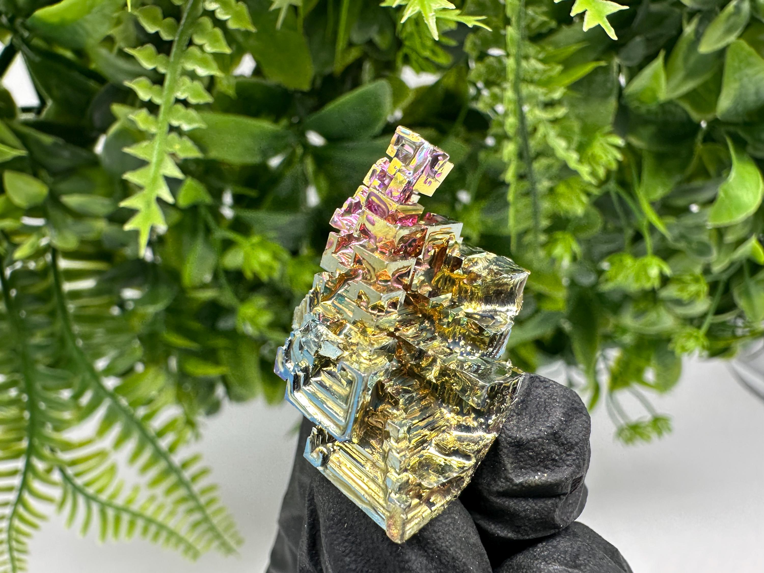 Rainbow Bismuth Crystal: Rare Gemstone Specimen,wholesale Bismuth