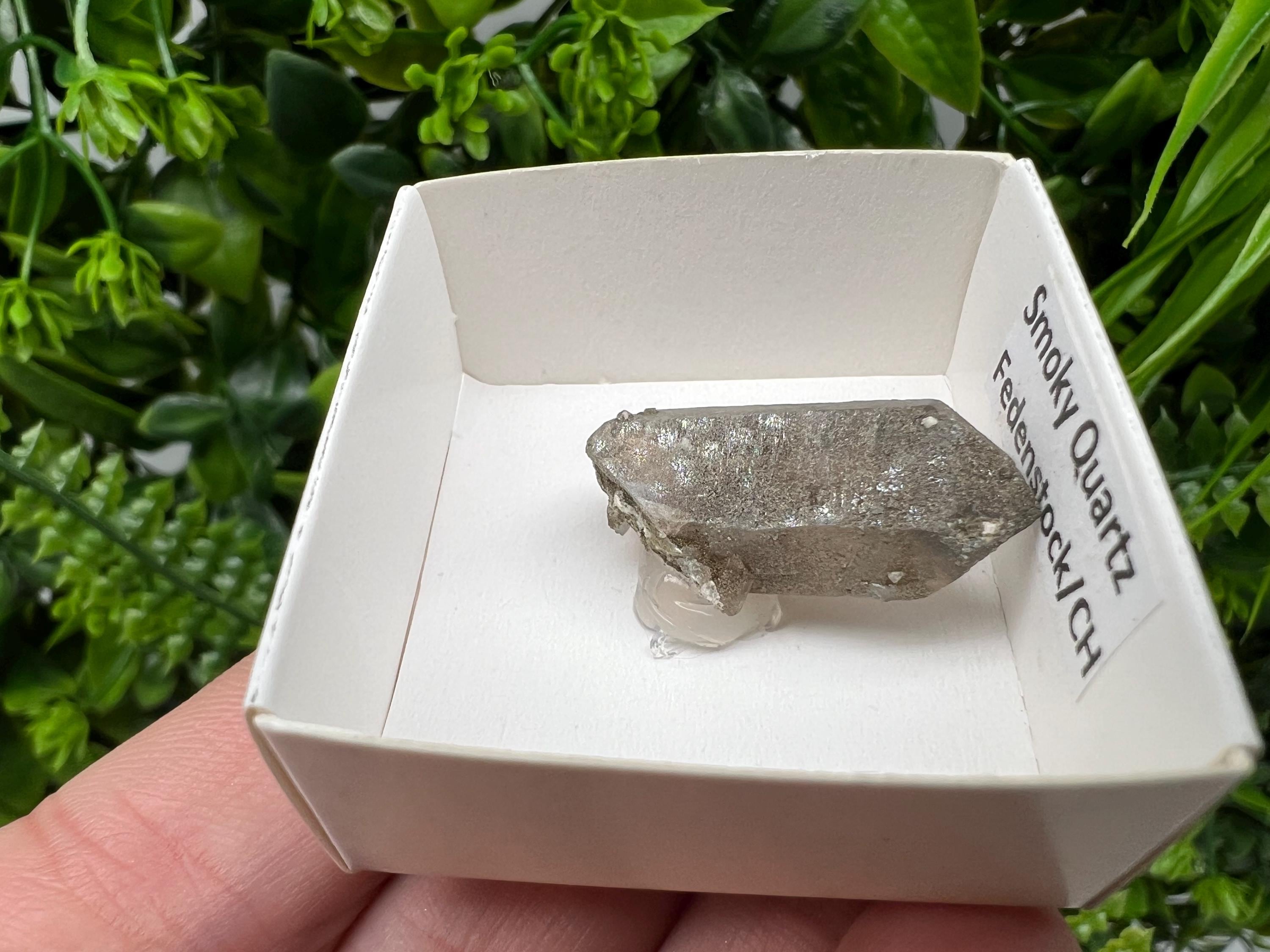 Rare Smoky Quartz Point from Fedenstock Switzerland (30 MM)