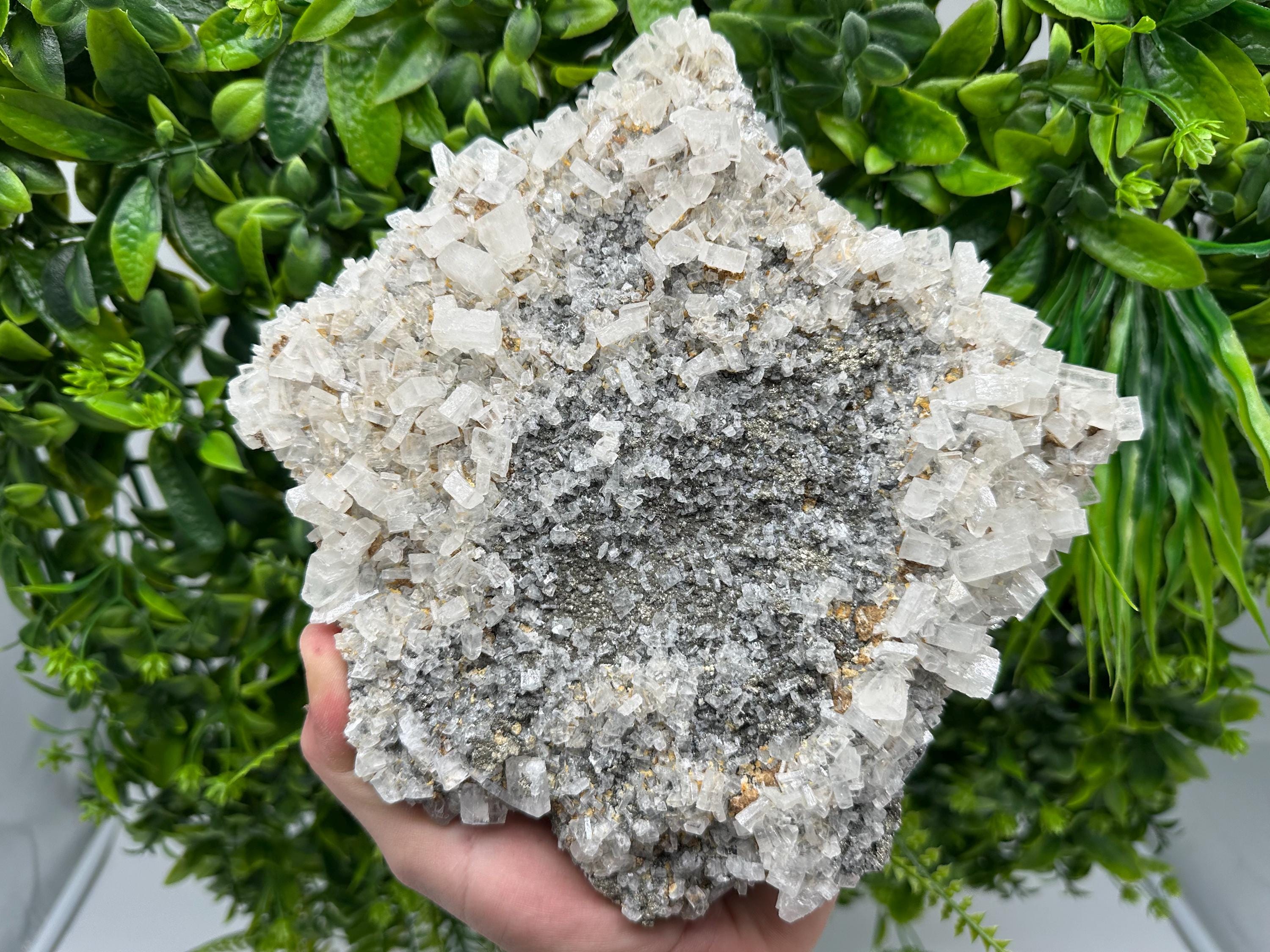 Large Barite Marcasite Chalcedony Cluster - Androvo Mine, Bulgaria