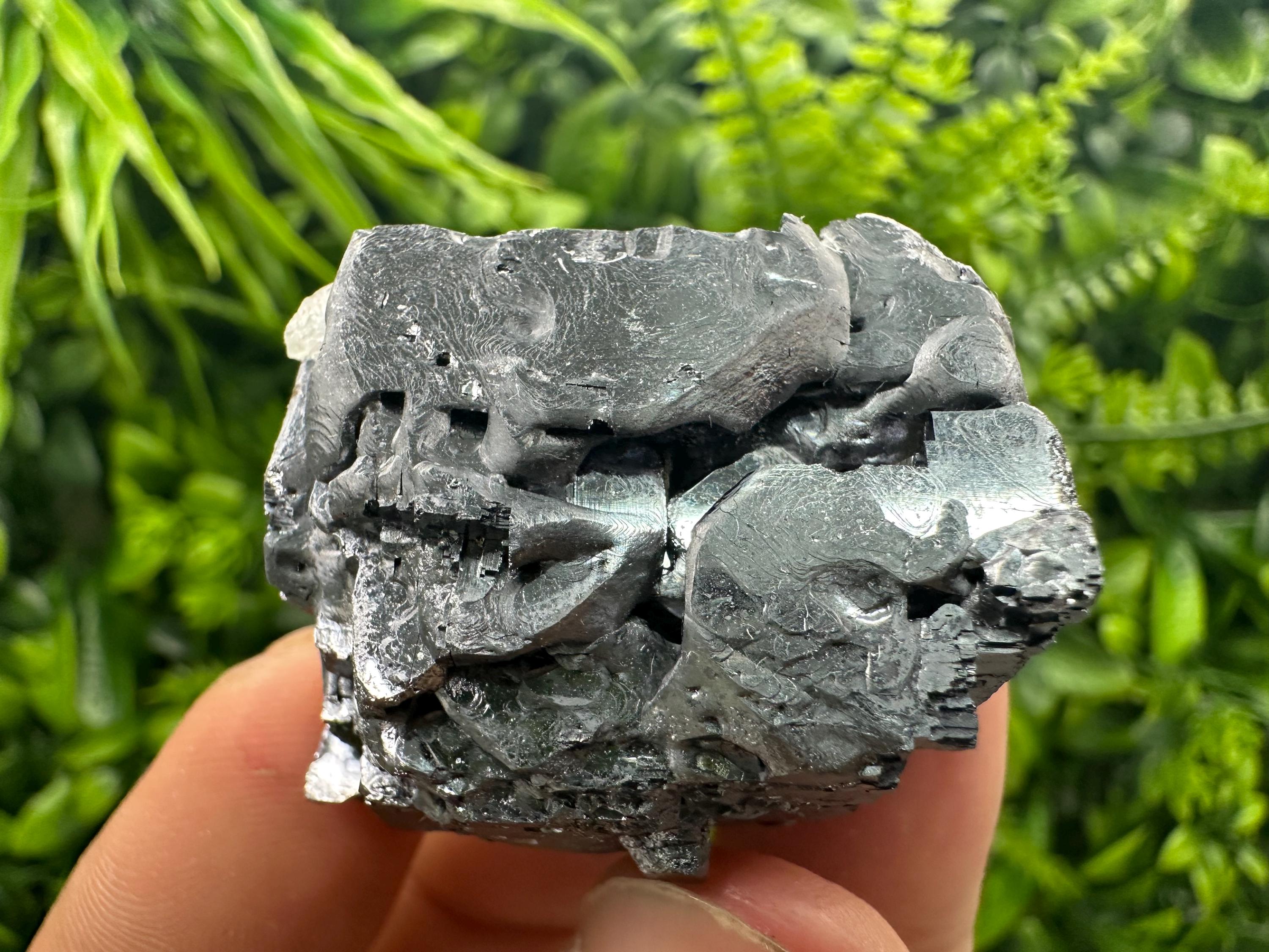 Shiny Galena Cluster: Borieva Mine, Madan Bulgaria (4/3/3 cm)