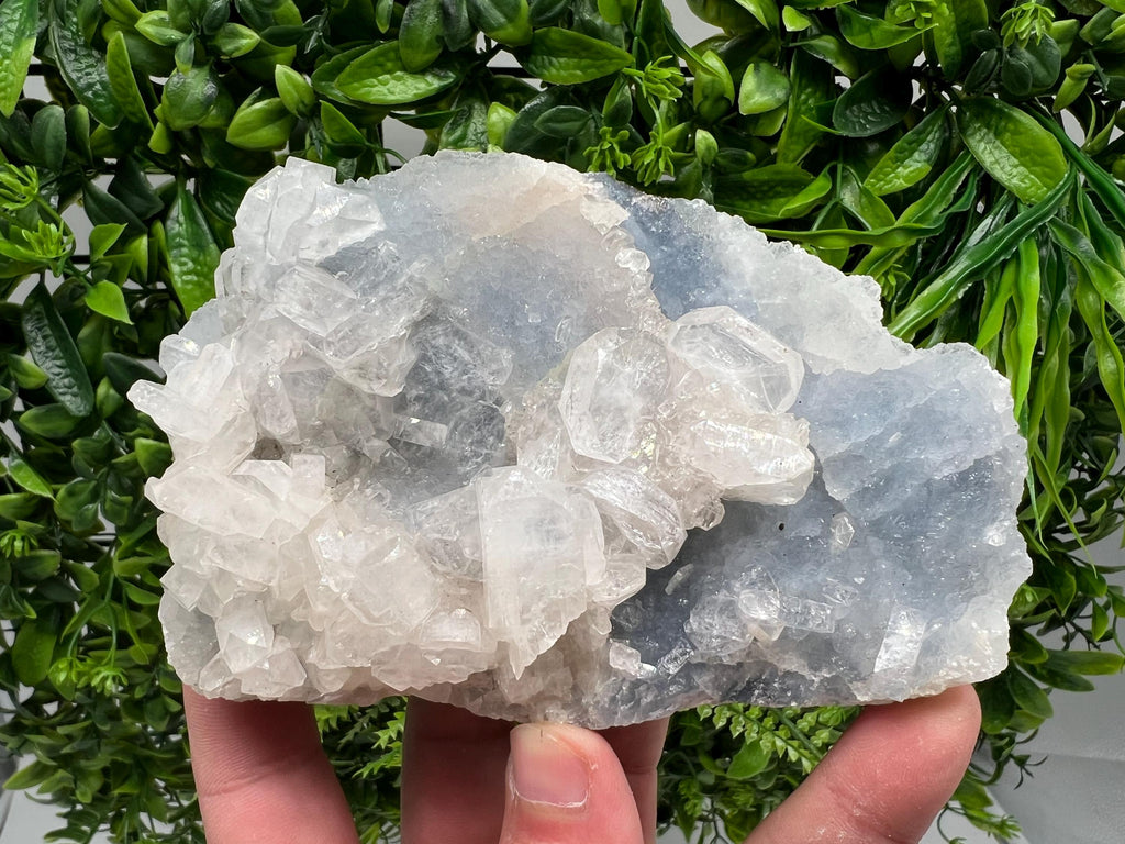 STUNNING Transparent Apophyllite on Chalcedony,natural, collection minerals specimen,India Minerals,Crystal, Stone Mineral Specimens India