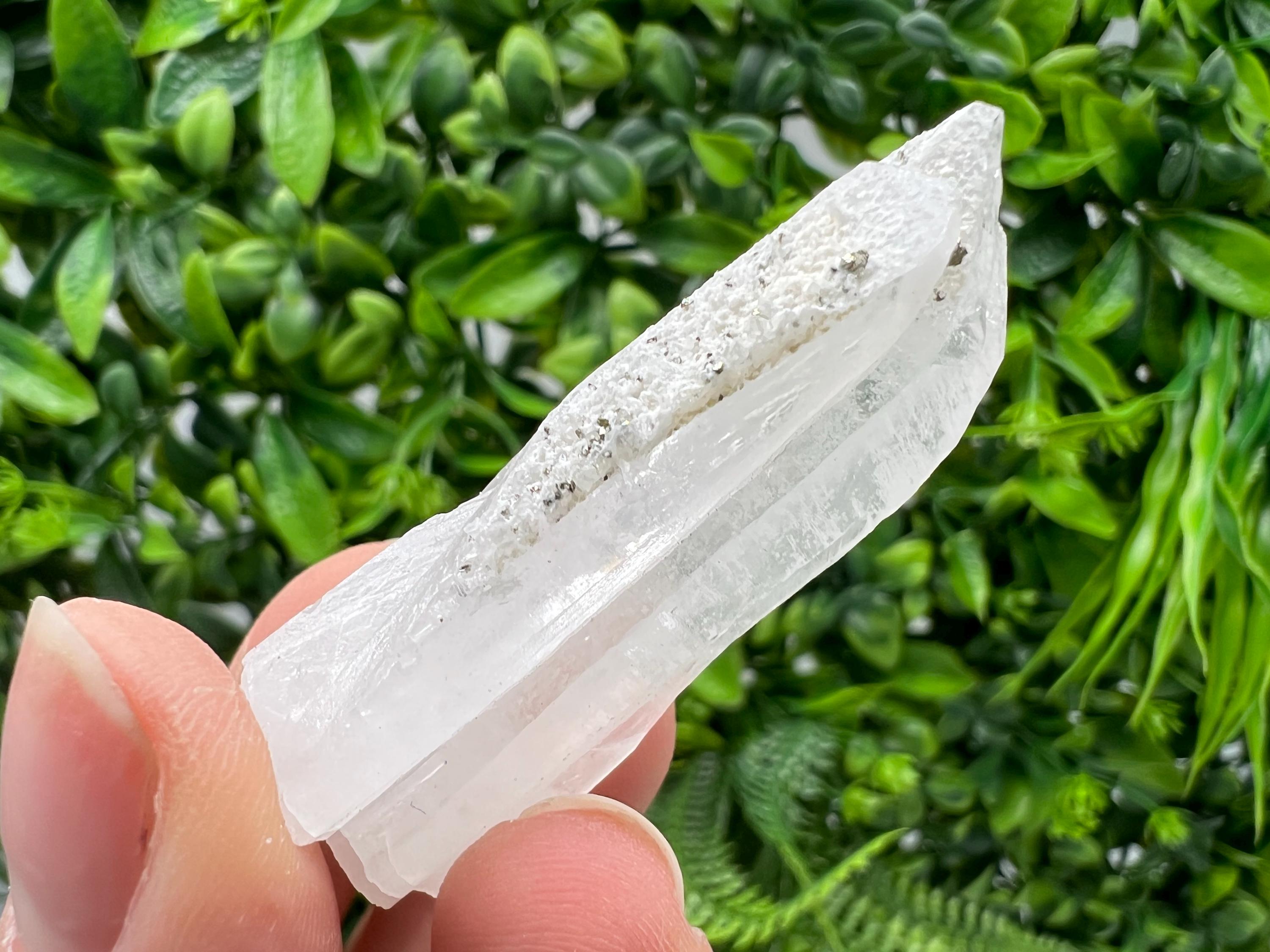 Quartz with Pyrite, Krushev dol Mine, Bulgaria, Crystal Home Decor